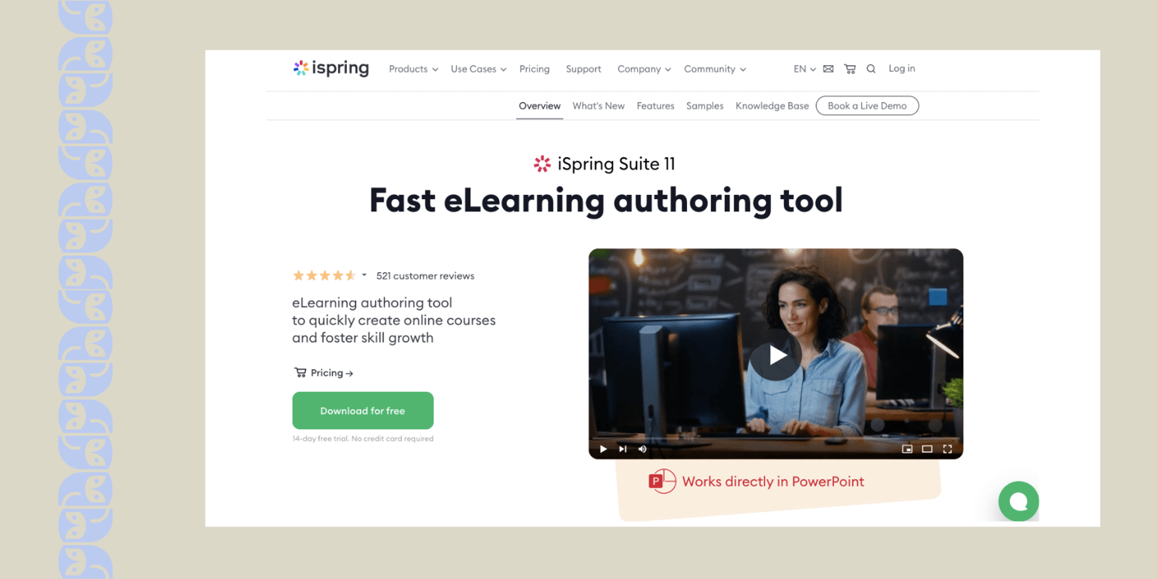 iSpring Suite as the best instructional design authoring tool