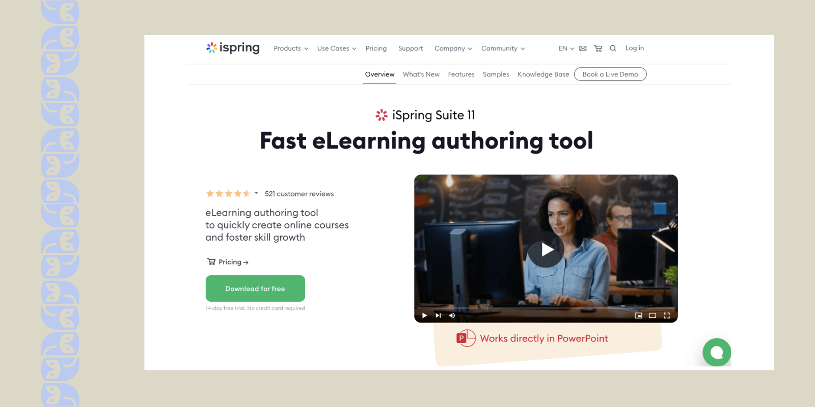 iSpring Suite as the best instructional design authoring tool