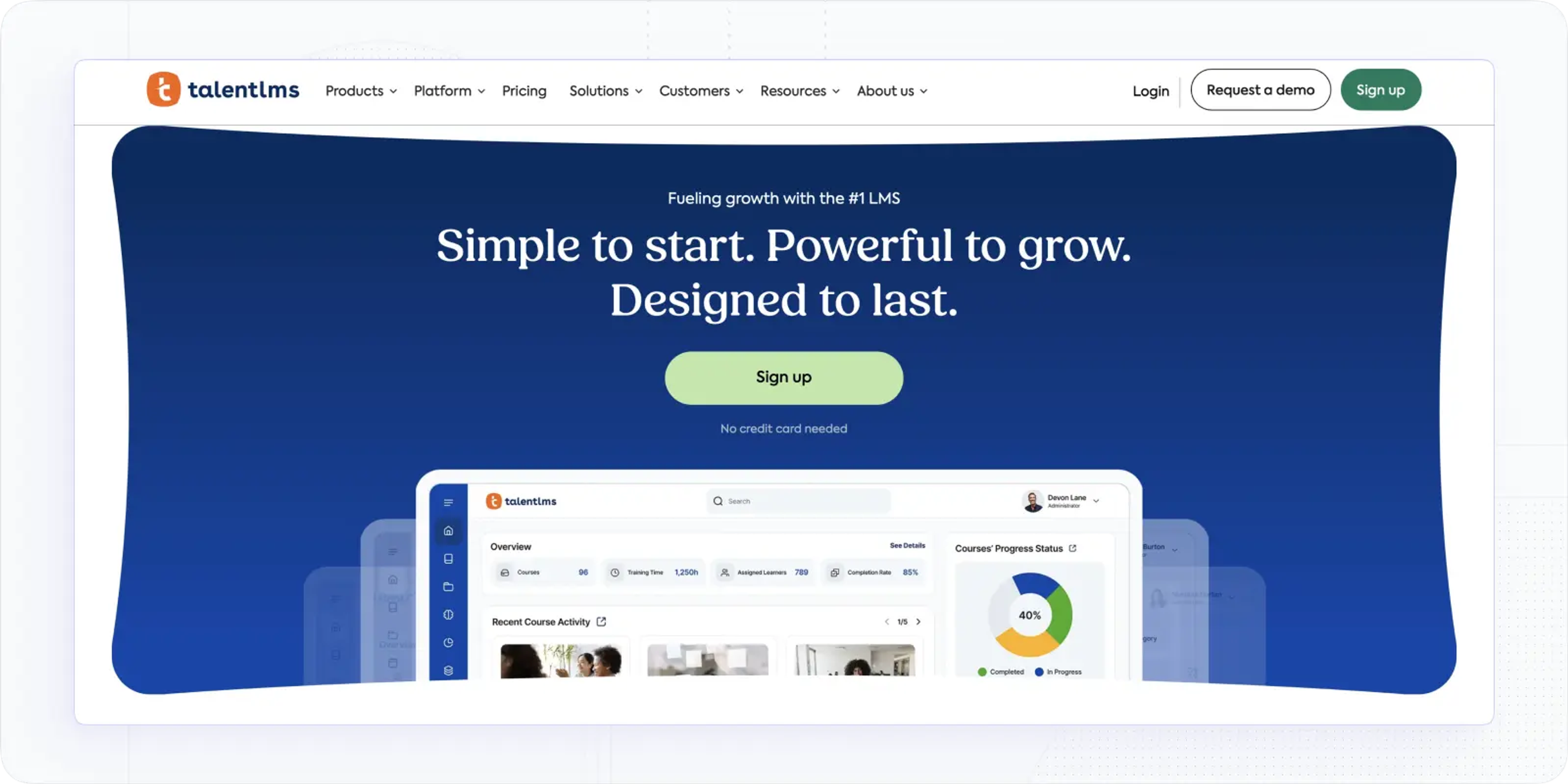 TalentLMS – Flexible LMS for Retail Teams