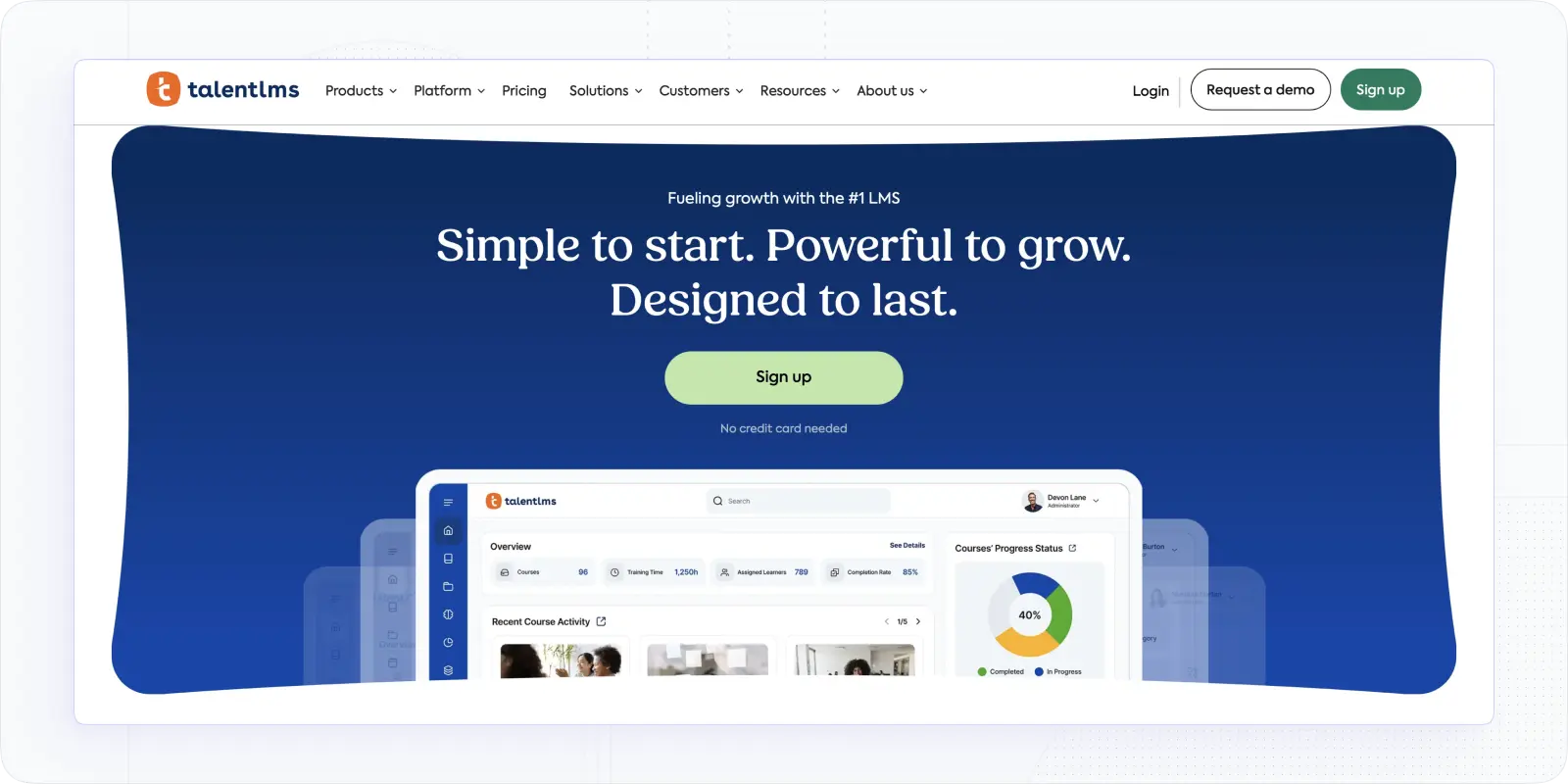 TalentLMS – Flexible LMS for Retail Teams
