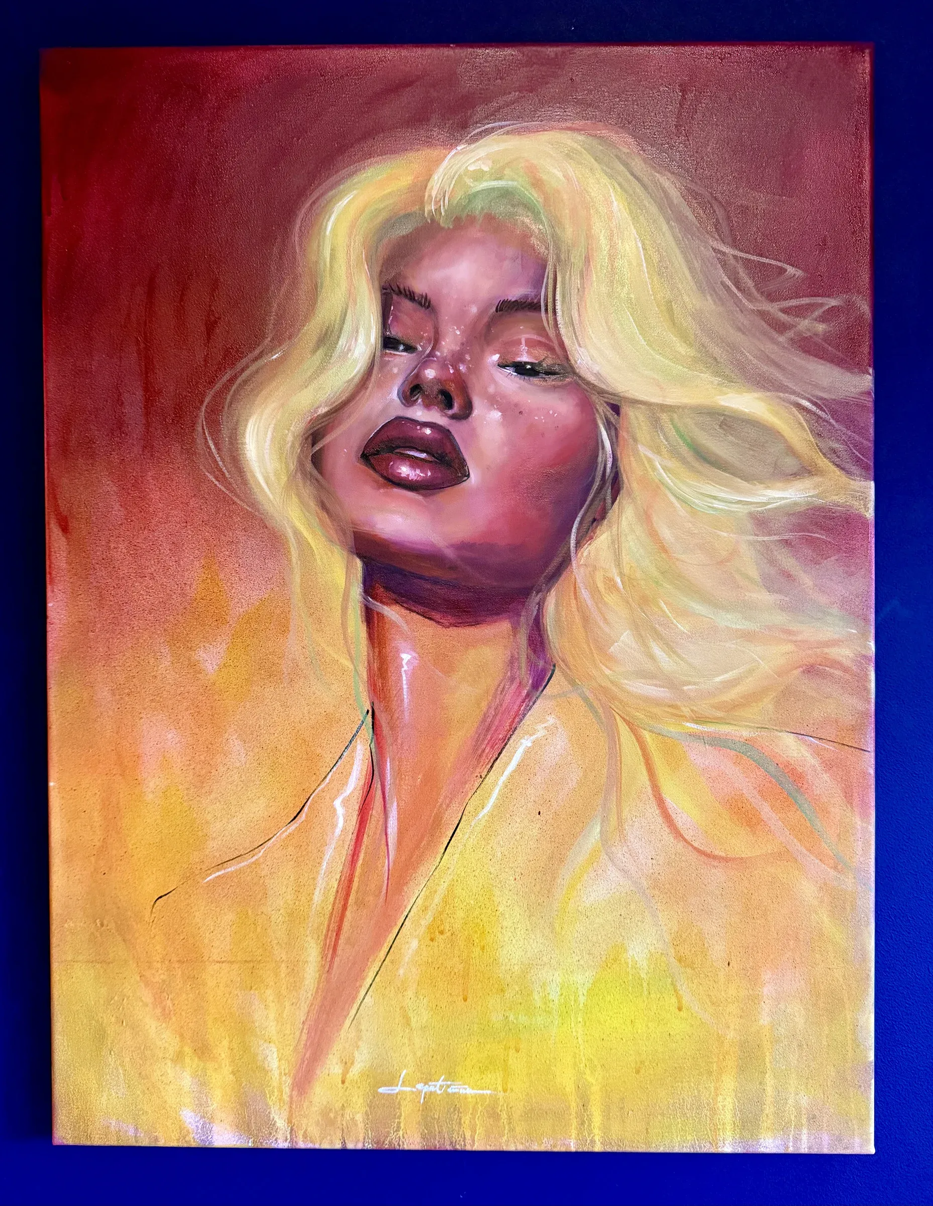 Kunstiteose foto; kirjeldus on lisamisel (paevalill-60x80).