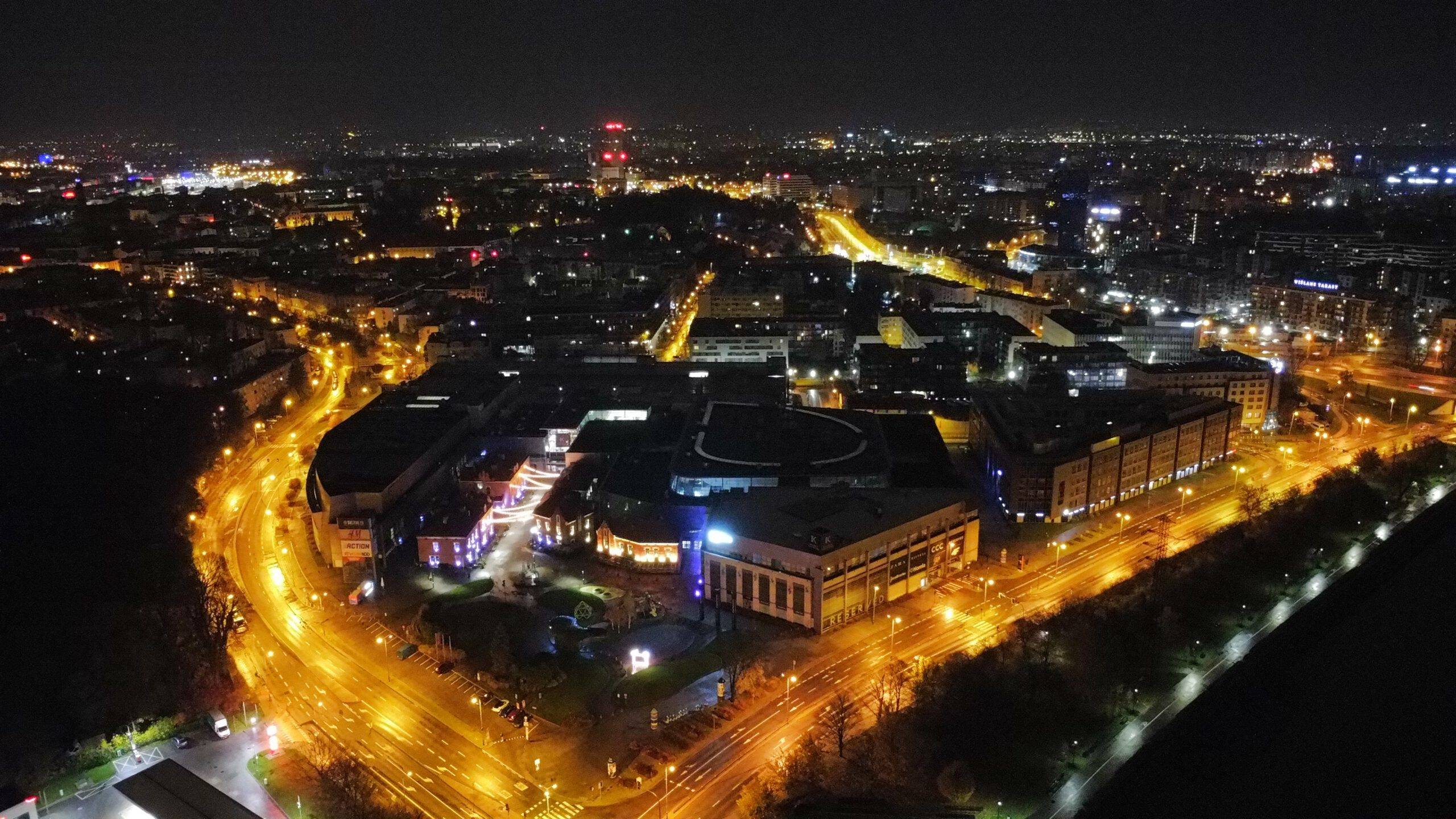 standardy urbanistyczne miasta Krakowa, Galeria Kazimierz z lotu ptaka