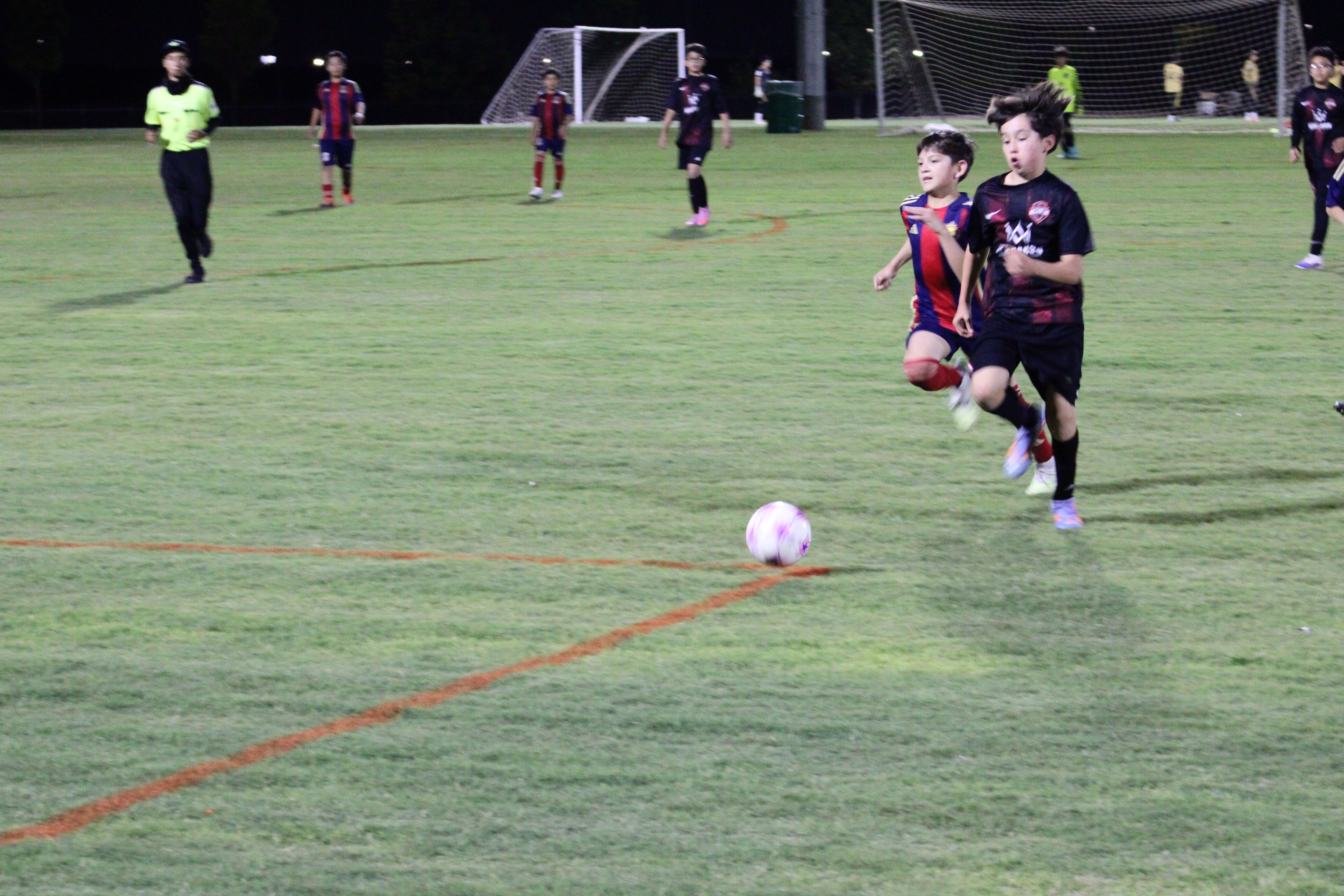 MLR FC boys playing under the lights at the 2026 Copa de Campeones