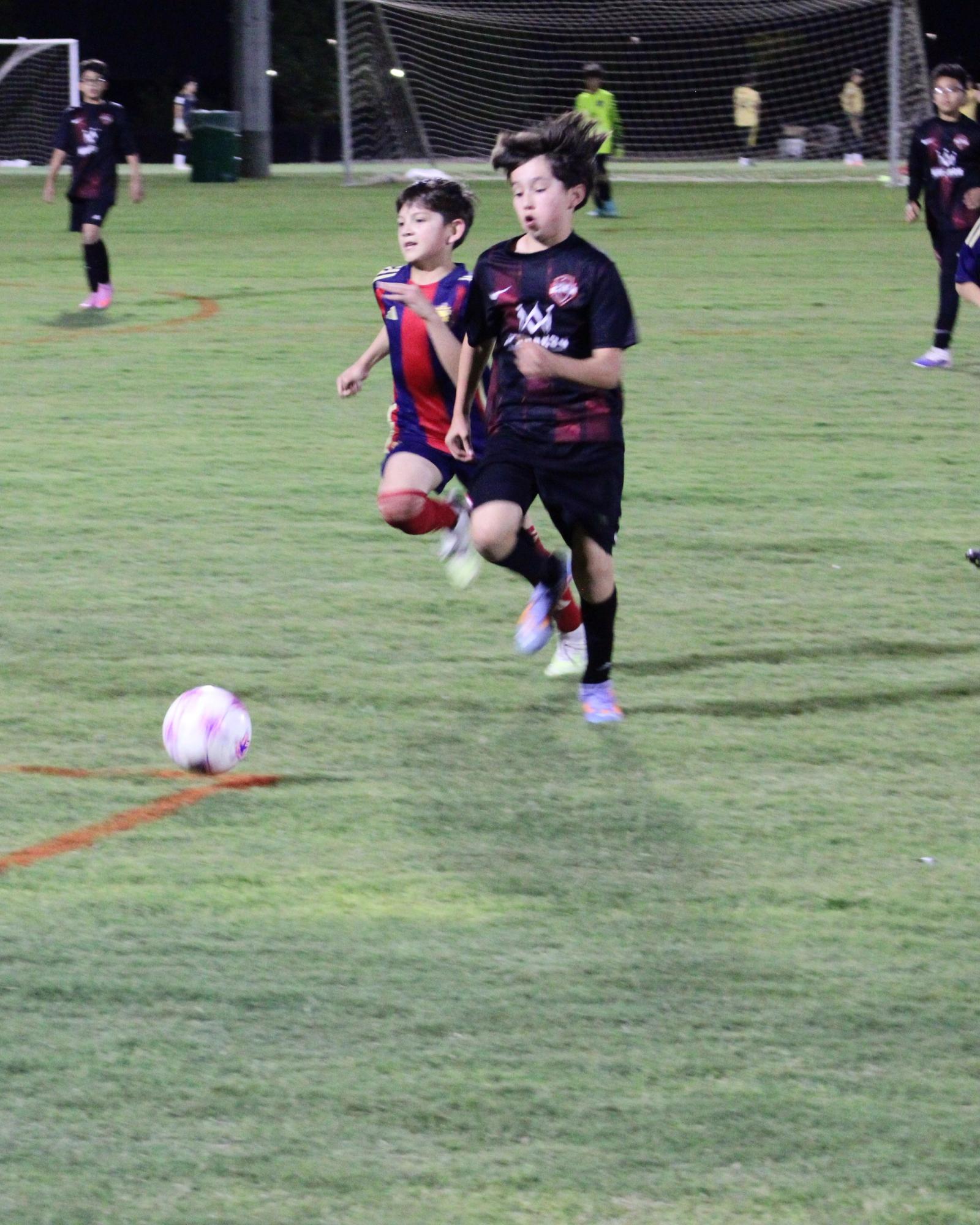 MLR FC boys playing under the lights at the 2026 Copa de Campeones
