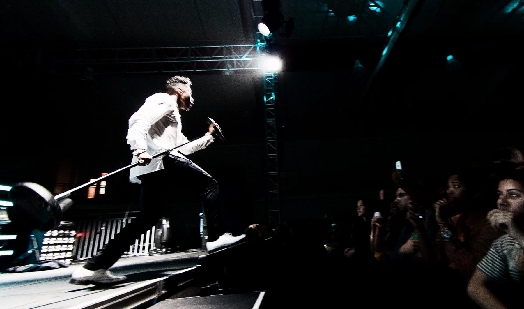 J.Cole and Miguel at Rider University