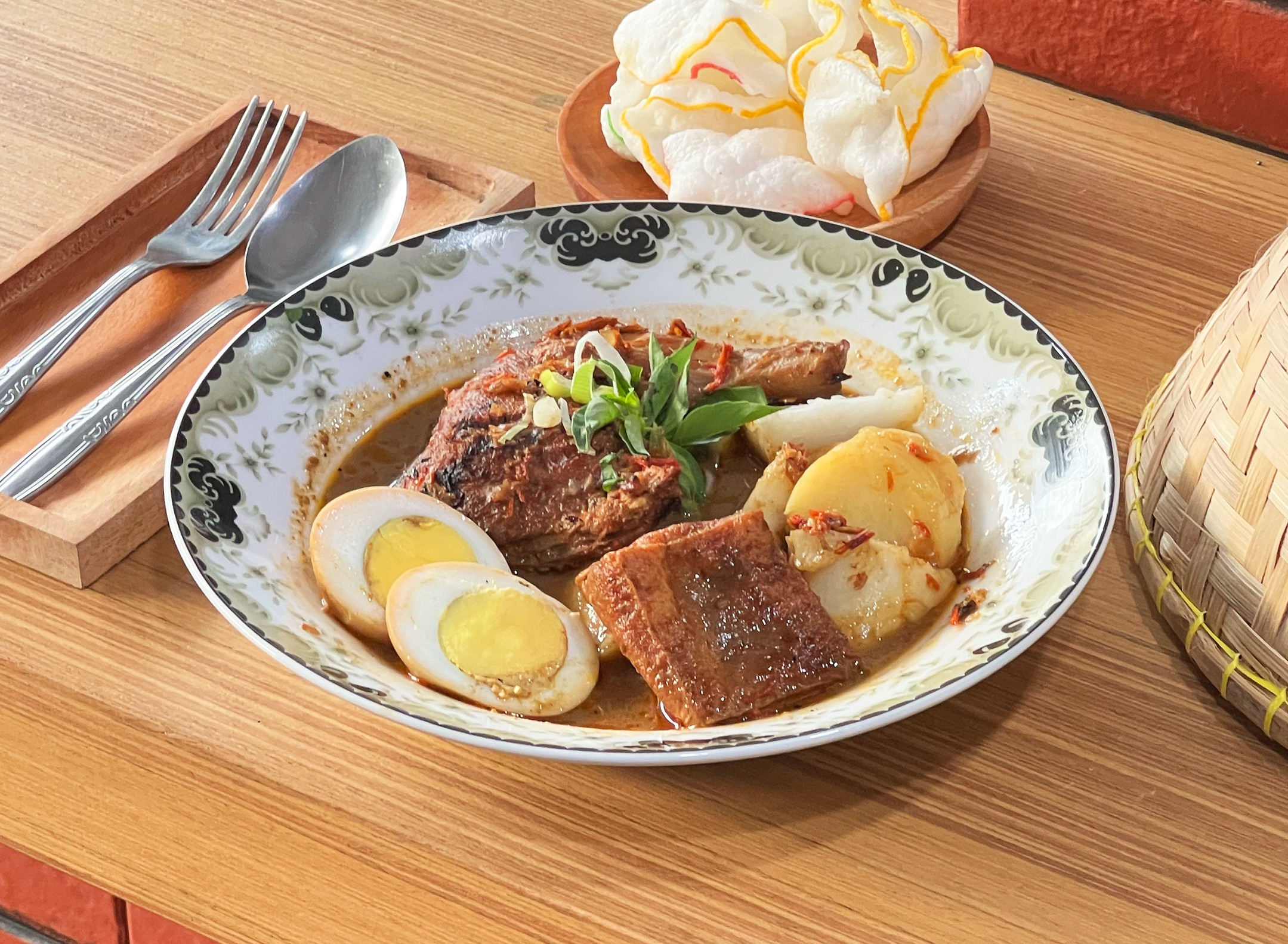AYAM BAKAR KUAH TUGU