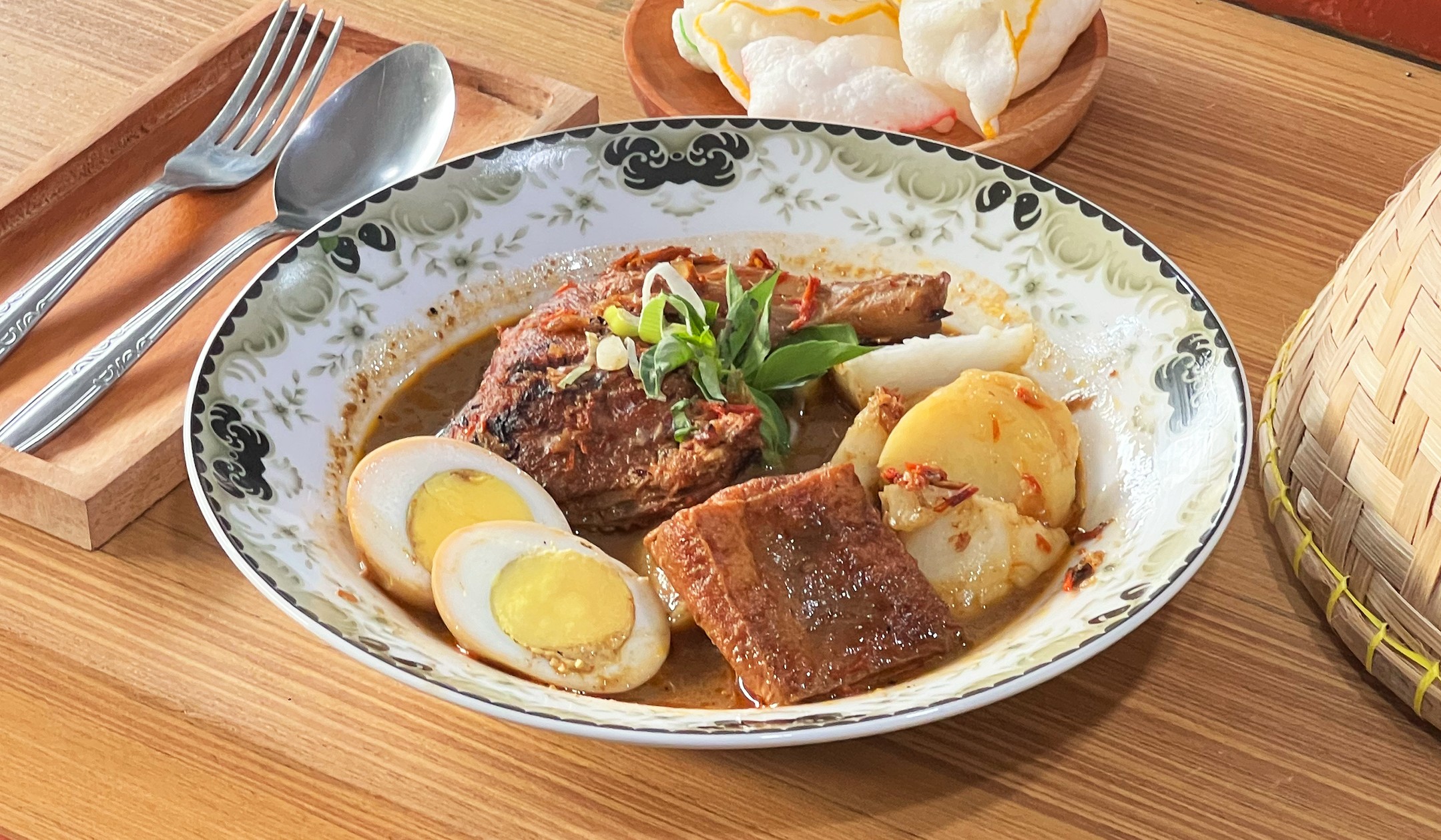 AYAM BAKAR KUAH TUGU