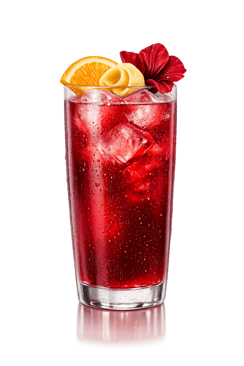 Ponche de hibisco y jengibre