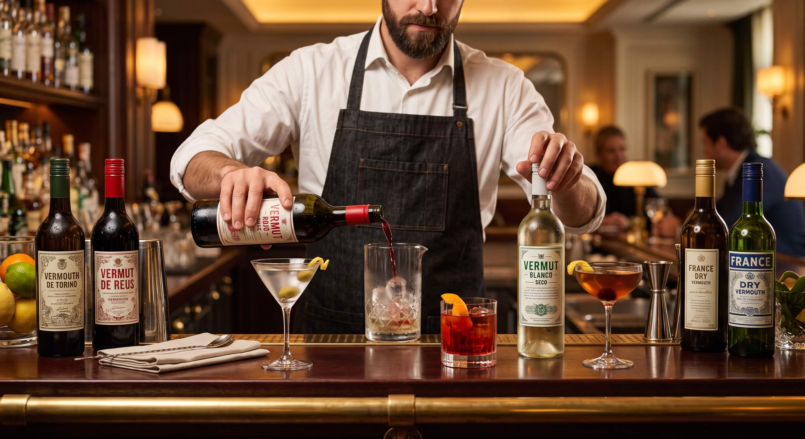 Qué vermut usar en cada cóctel