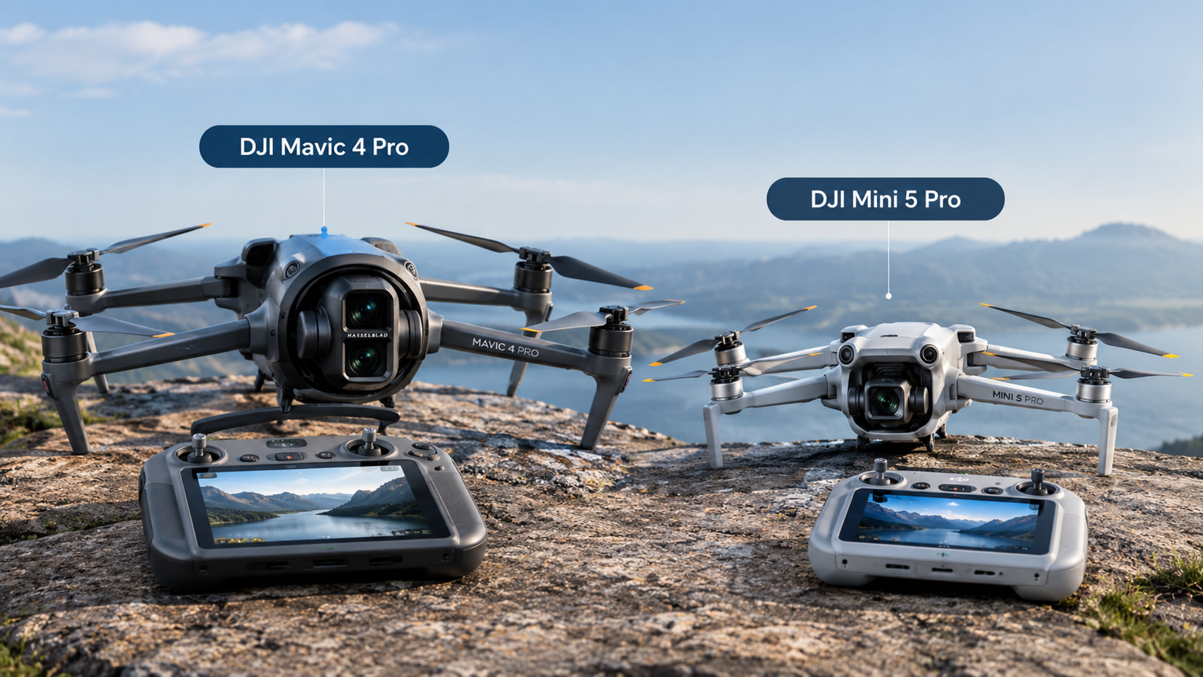 DJI Mavic 4 Pro vs DJI Mini 5 Pro: Which Drone Fits You?