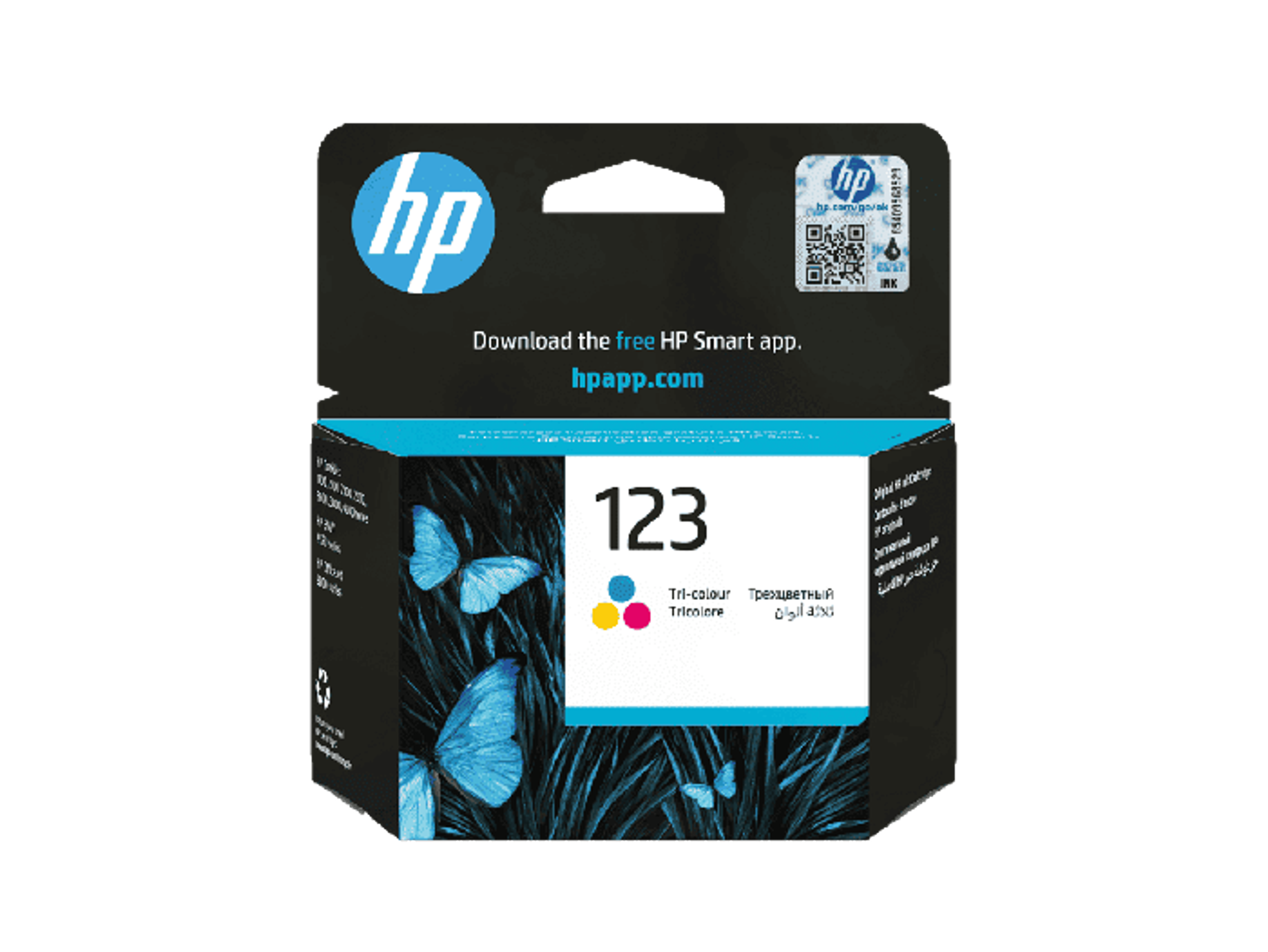 HP 123 Bundle Pack | Original Black + Tri-Color