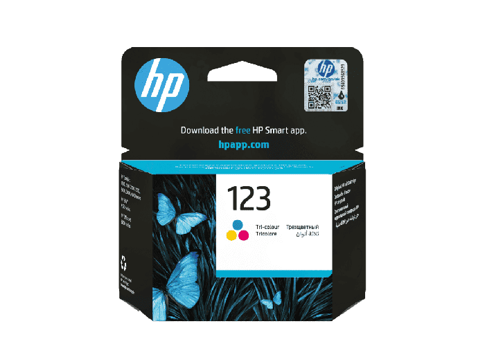 HP 123 Bundle Pack | Original Black + Tri-Color