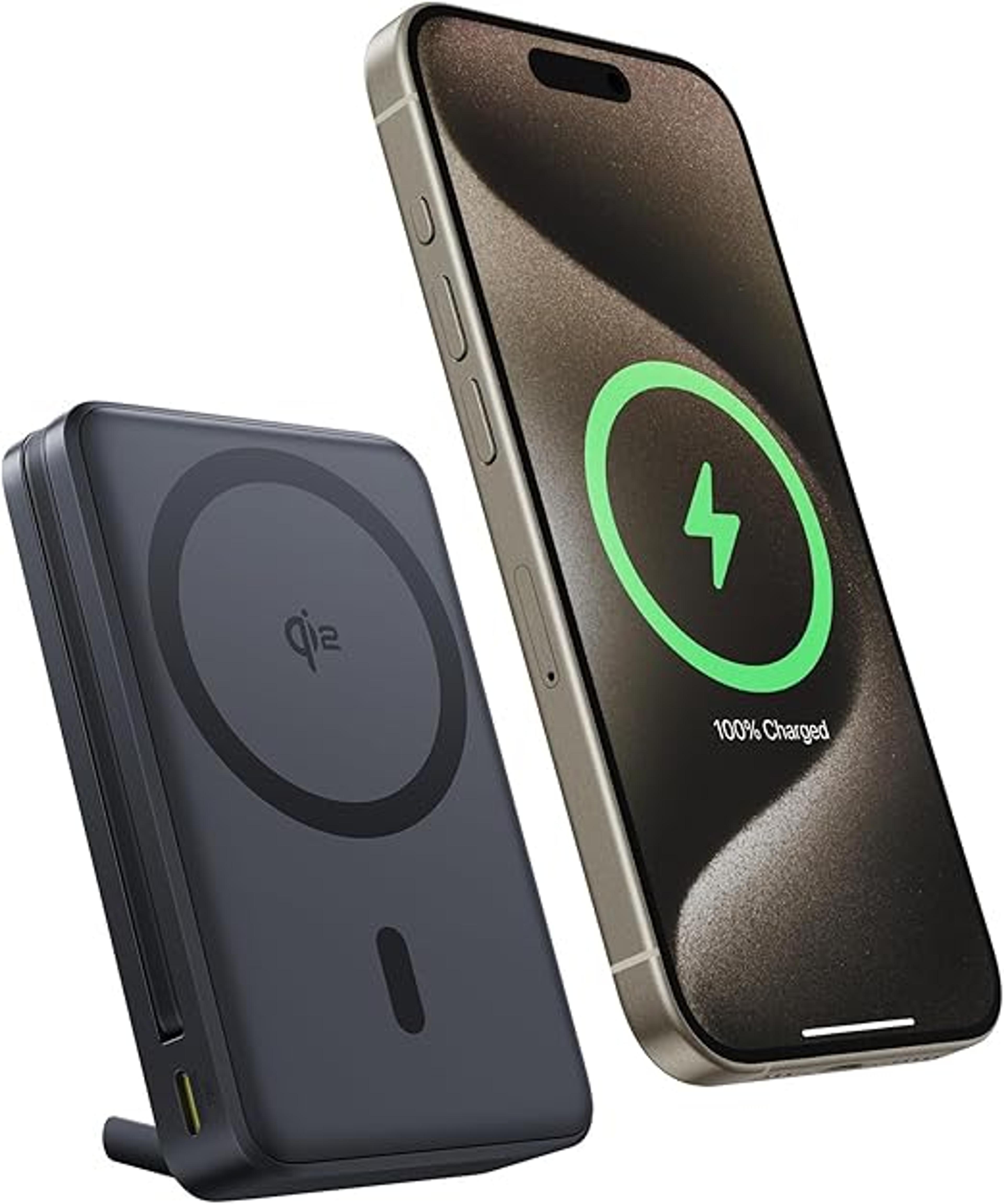 BASEUS MAGNETIC MINI WIRELESS POWER BANK 10,000MAH 20W BLACK