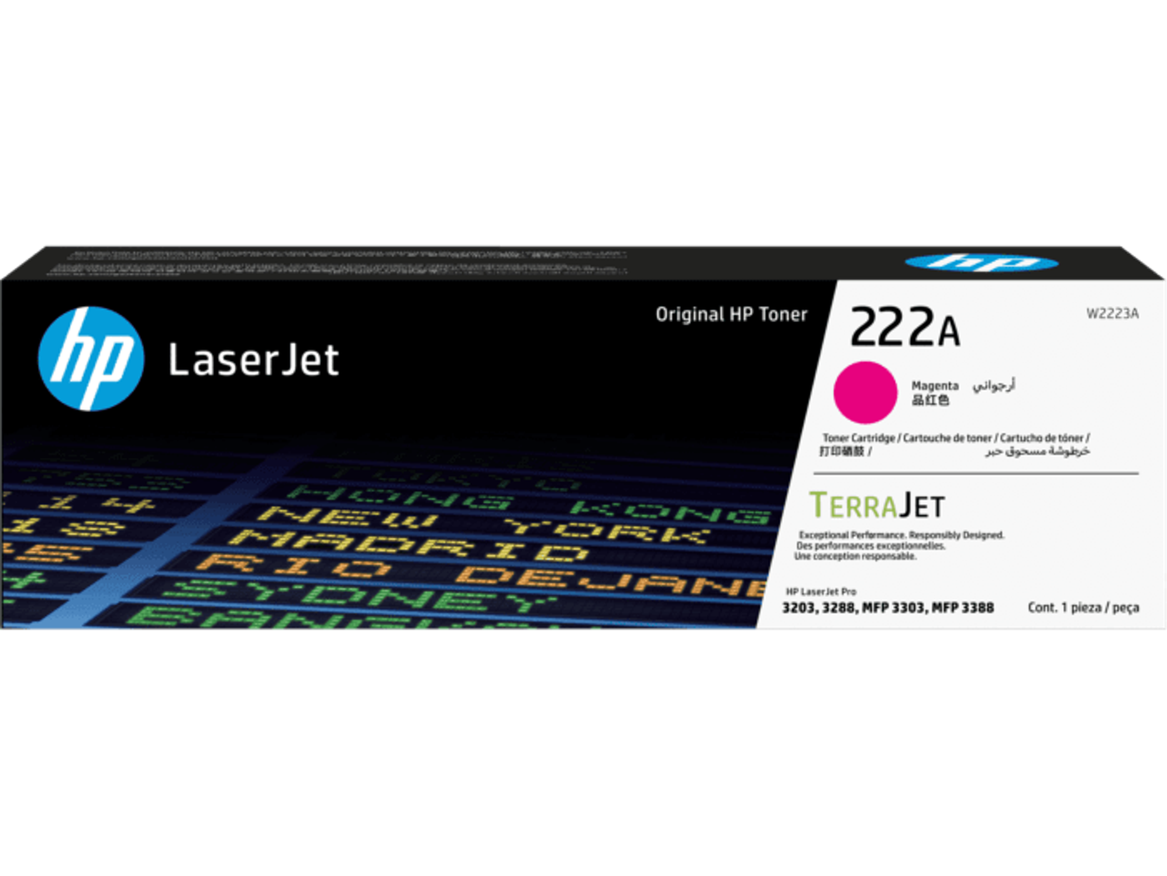 HP Laserjet Toner Cartridge 222A Black