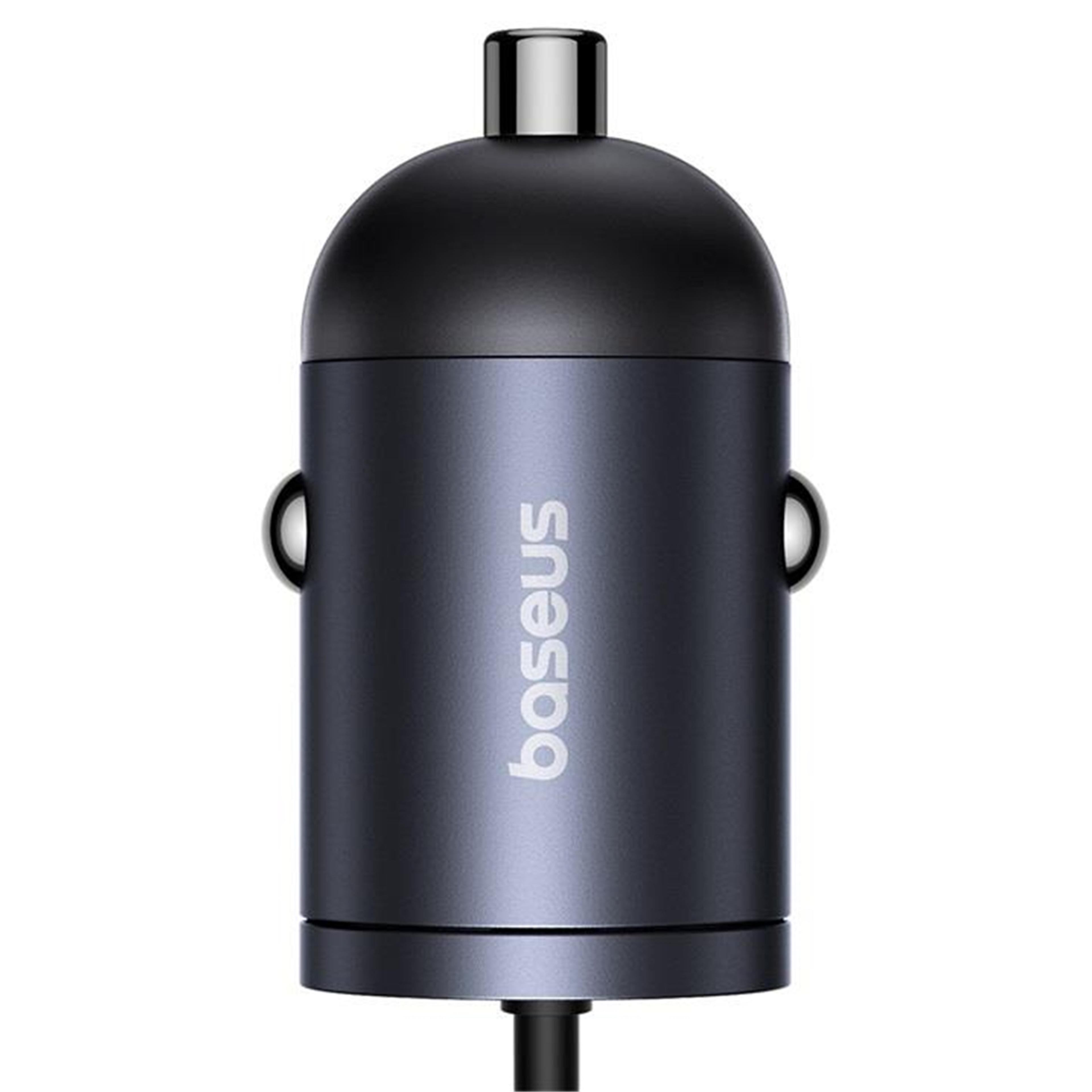 Baseus Tiny Star Mini Car Charger 30W with Built-in USB-C Cable