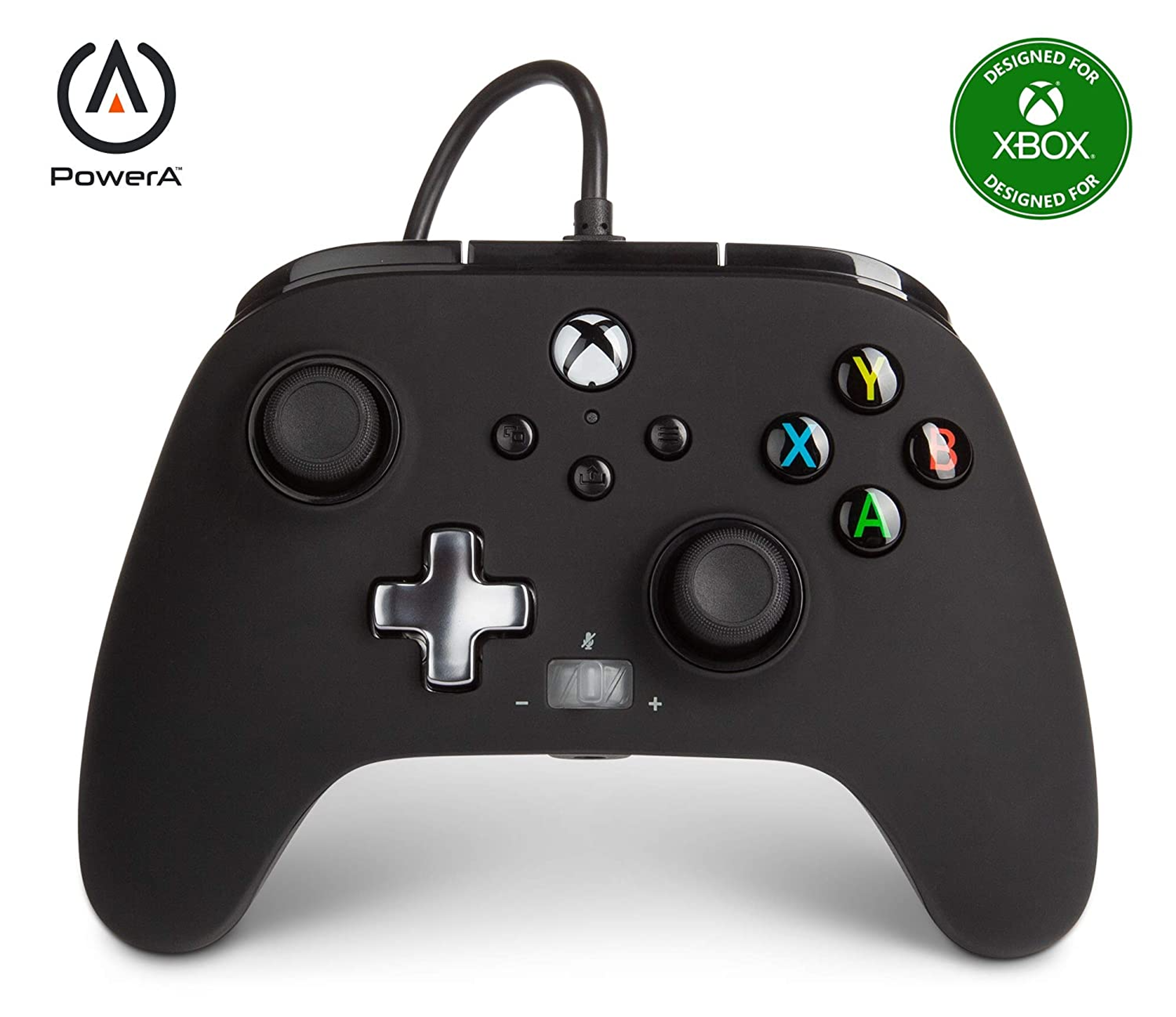 PowerA Enhanced Wired Controller for Xbox Series X|S – Black & BLUE