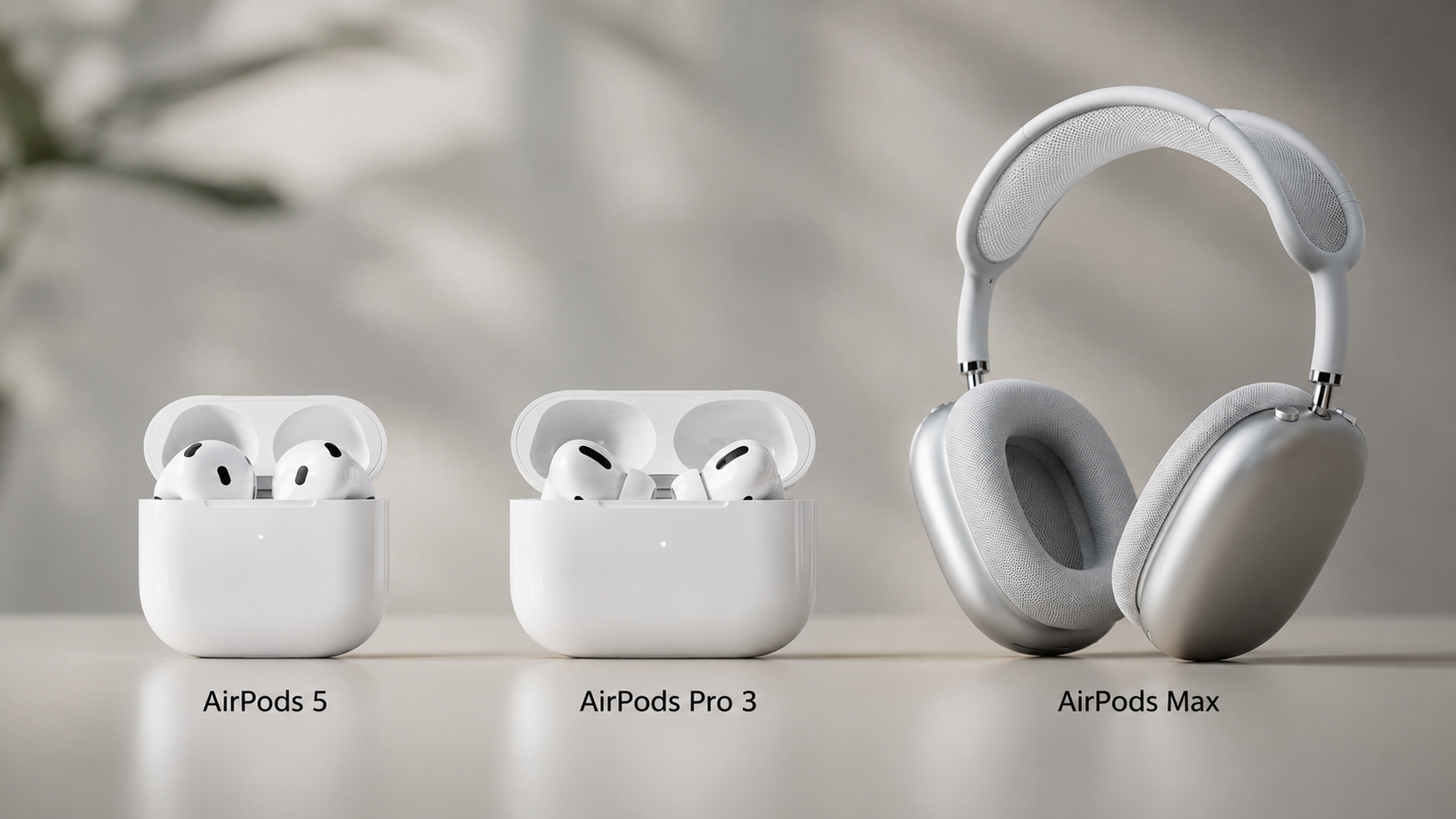 AirPods 5 vs AirPods Pro 3 vs AirPods Max: Which Is Right for You?