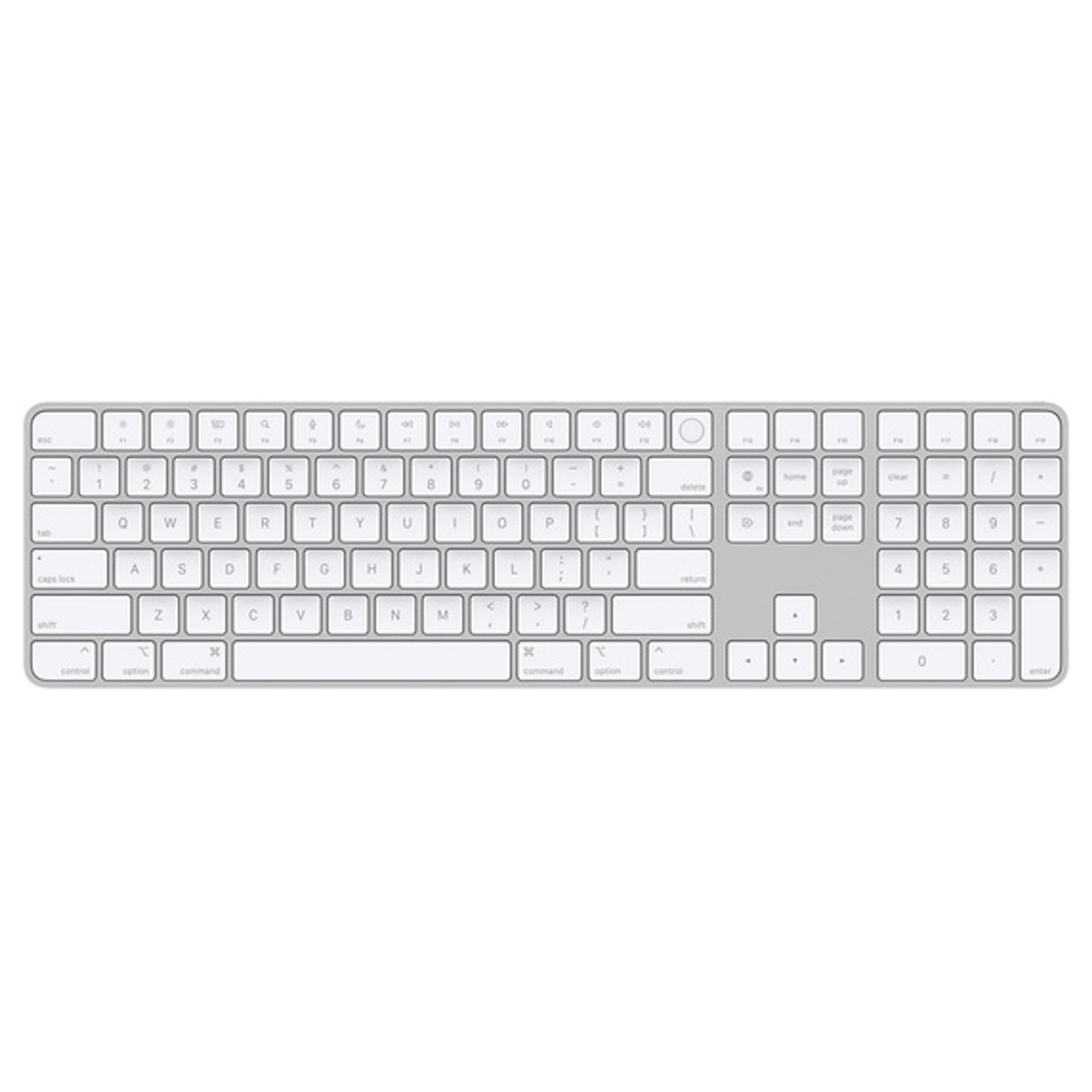 Apple Magic Keyboard with Touch ID and Numeric Keypad | COLOR" WHITE