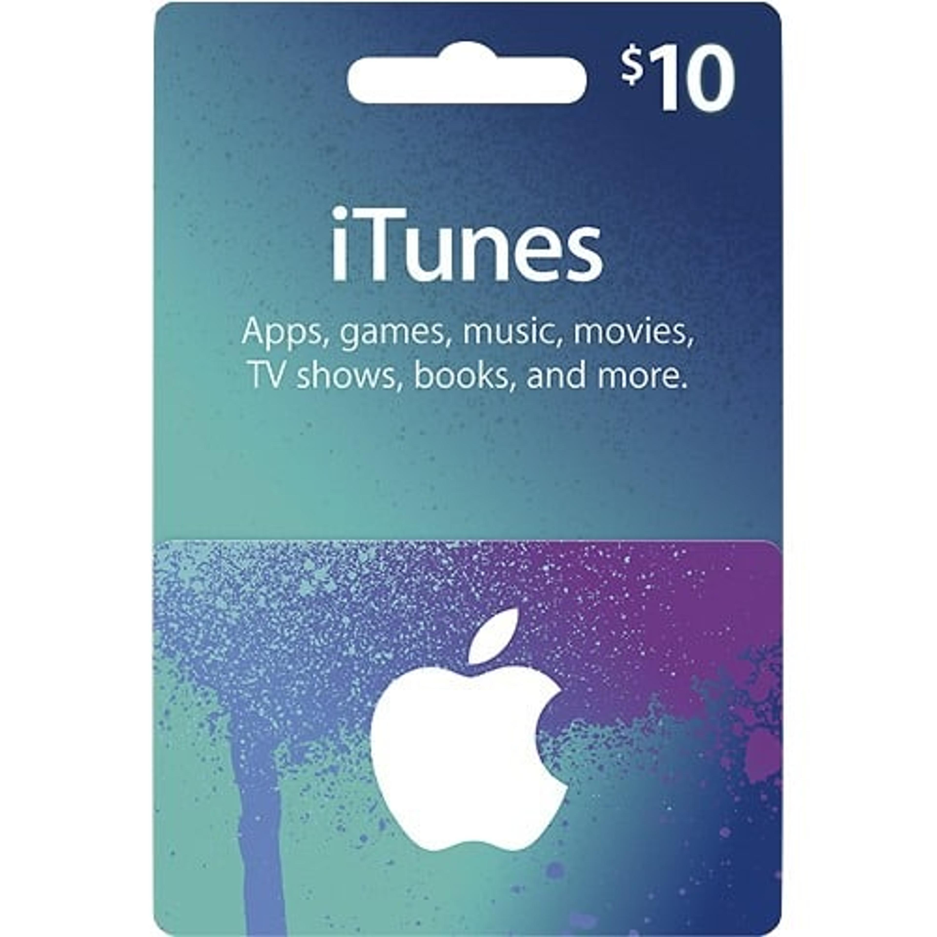 Apple iTunes US Gift Card | $10