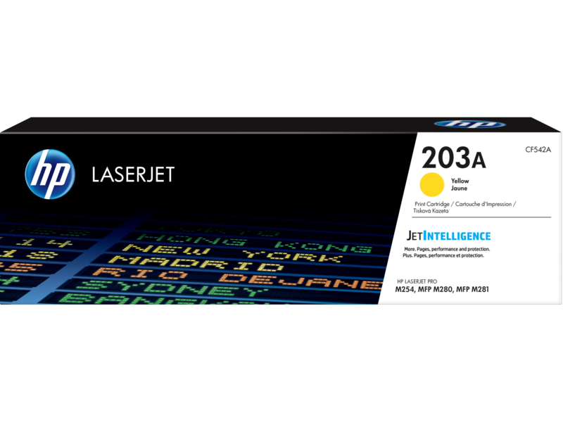 HP 203A Original Toner Multipack Set Black, Cyan, Magenta, Yellow