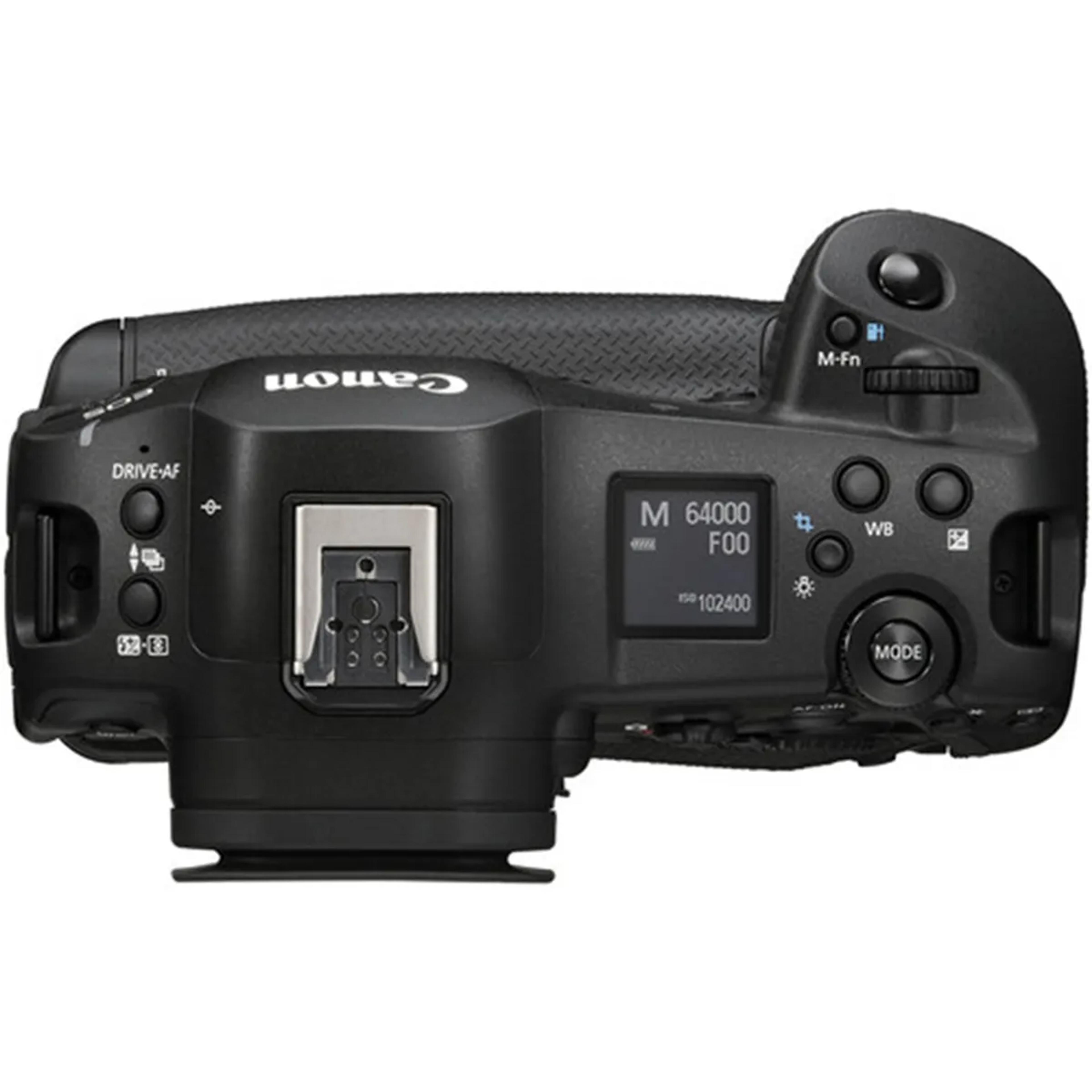 Canon EOS R1 Full-Frame Mirrorless Camera – 24.2MP – RF Mount – 40fps – 6K RAW