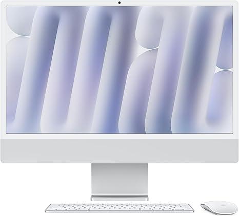 24′ Apple iMac M4 Silver Nano Glass | 10 Core CPU 10 Core GPU | 32GB RAM 2TB SSD | 2024
