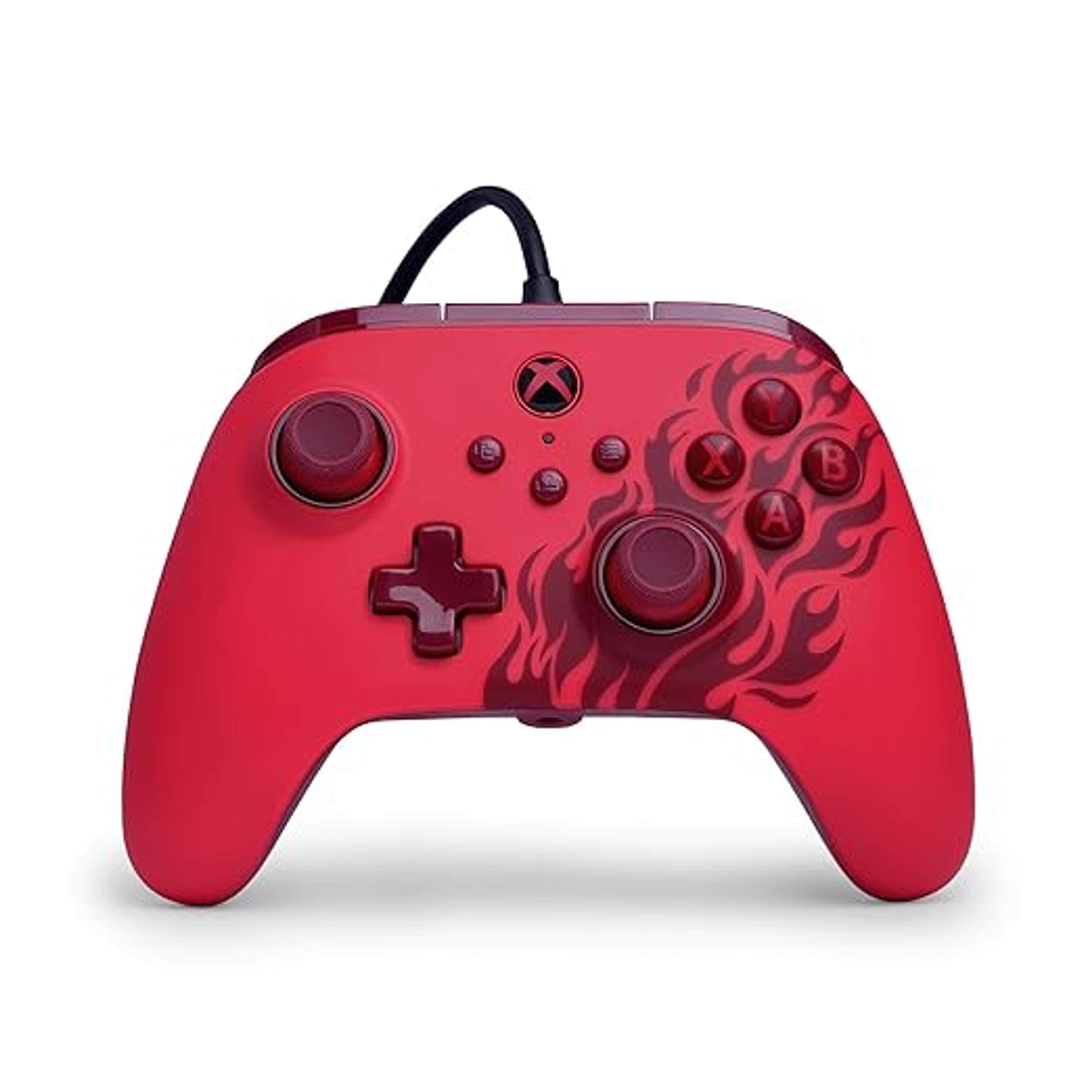 PowerA Enhanced Wired Controller for Xbox Series X|S – Phantasm Red