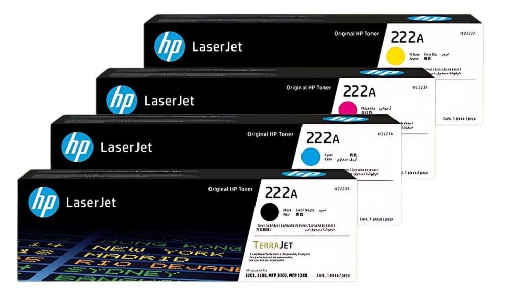 222A Toner Cartridge – Cyan | Magenta | Yellow