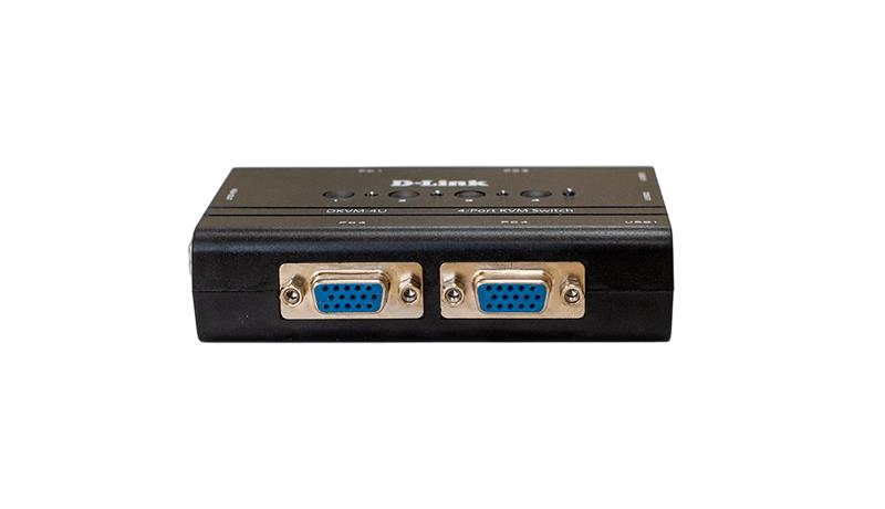 D-Link 4-Ports USB KVM Switch