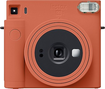 FujiFilm Instax Square SQ1 Instant Camera | COLOR AVAILABLE" TERRACOTTA ORANGE & GIACIER BLUE | Come with Free Gift (Instax Wide 10)