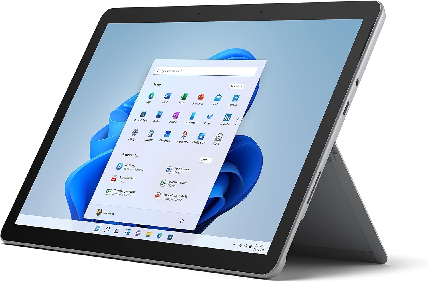 Microsoft Surface Go 3 10.5-inch 2-in-1 – 10th Gen Intel Core i3-10100Y, 8GB RAM, 128GB SSD, Touchscreen & Platinum Finish