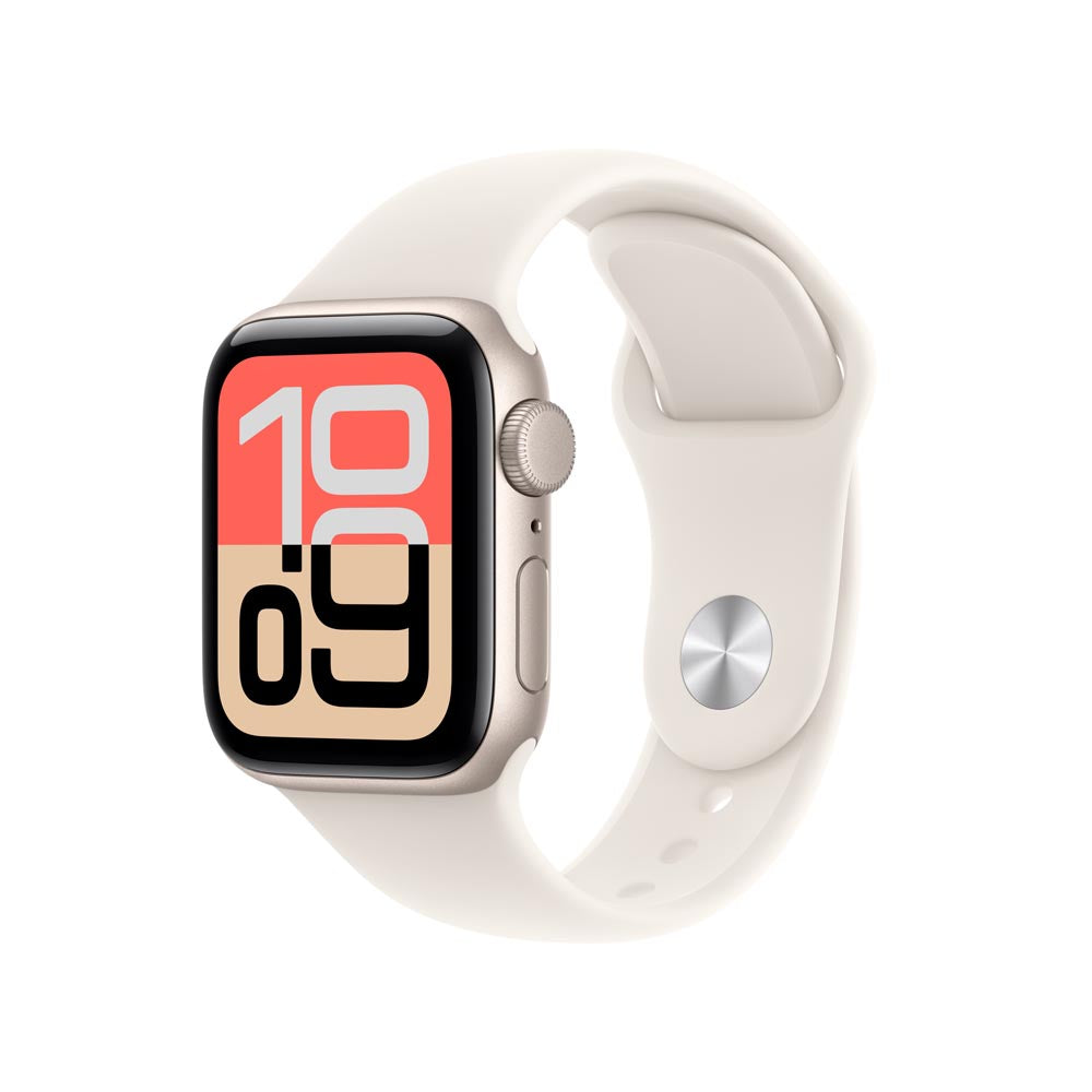 Apple Watch SE 3 [GPS + Cellular 40mm] Smartwatch with Starlight Aluminum Case with Starlight Sport Band