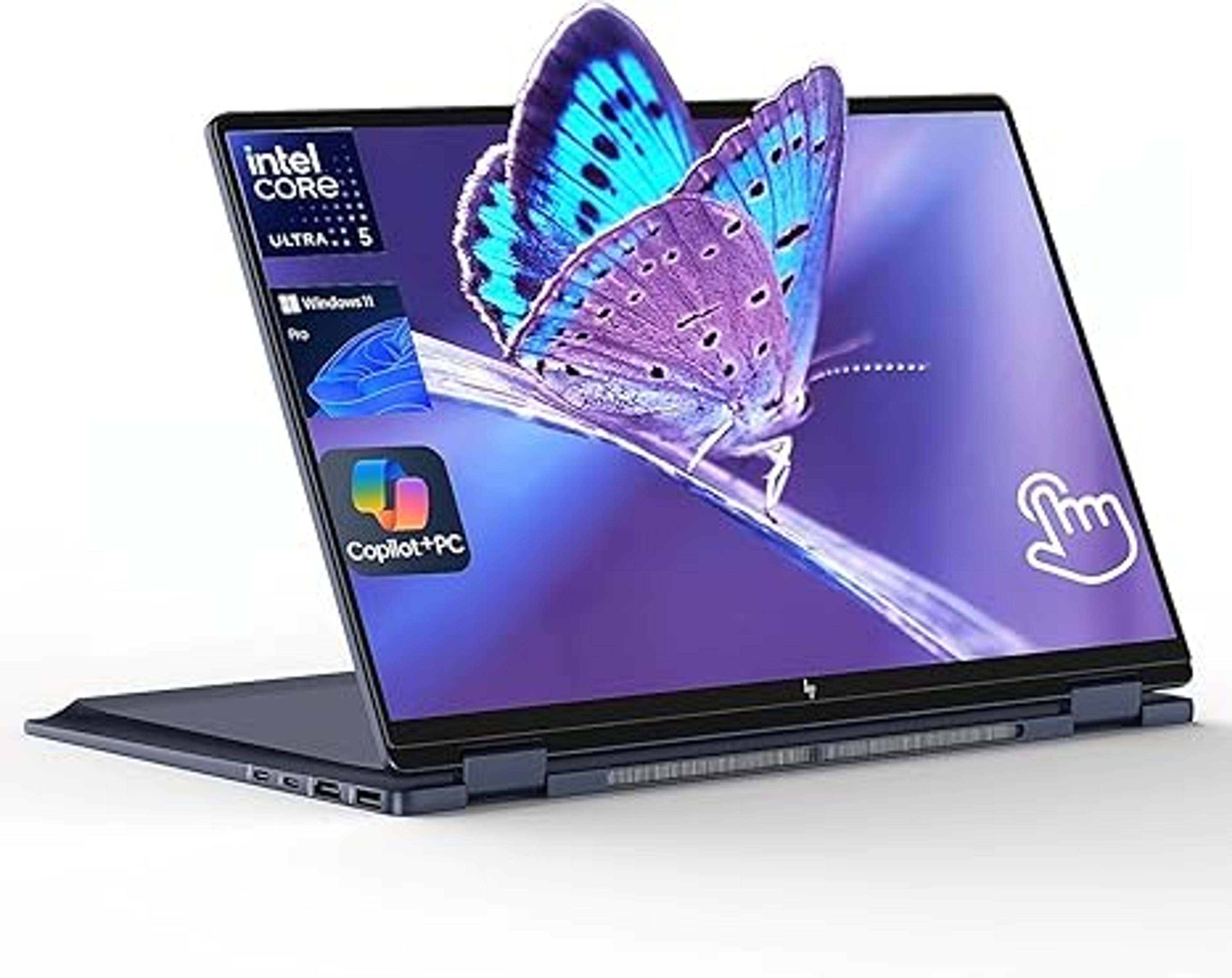 Hp OmniBook X Flip 14 2-in-1 – Intel Core Ultra 5 226V Processor.- 16GB RAM – 512GB SSD – 14” 2k Full HD Convertible Touchscreen Display. – Windows 11- 1 Year Warranty.