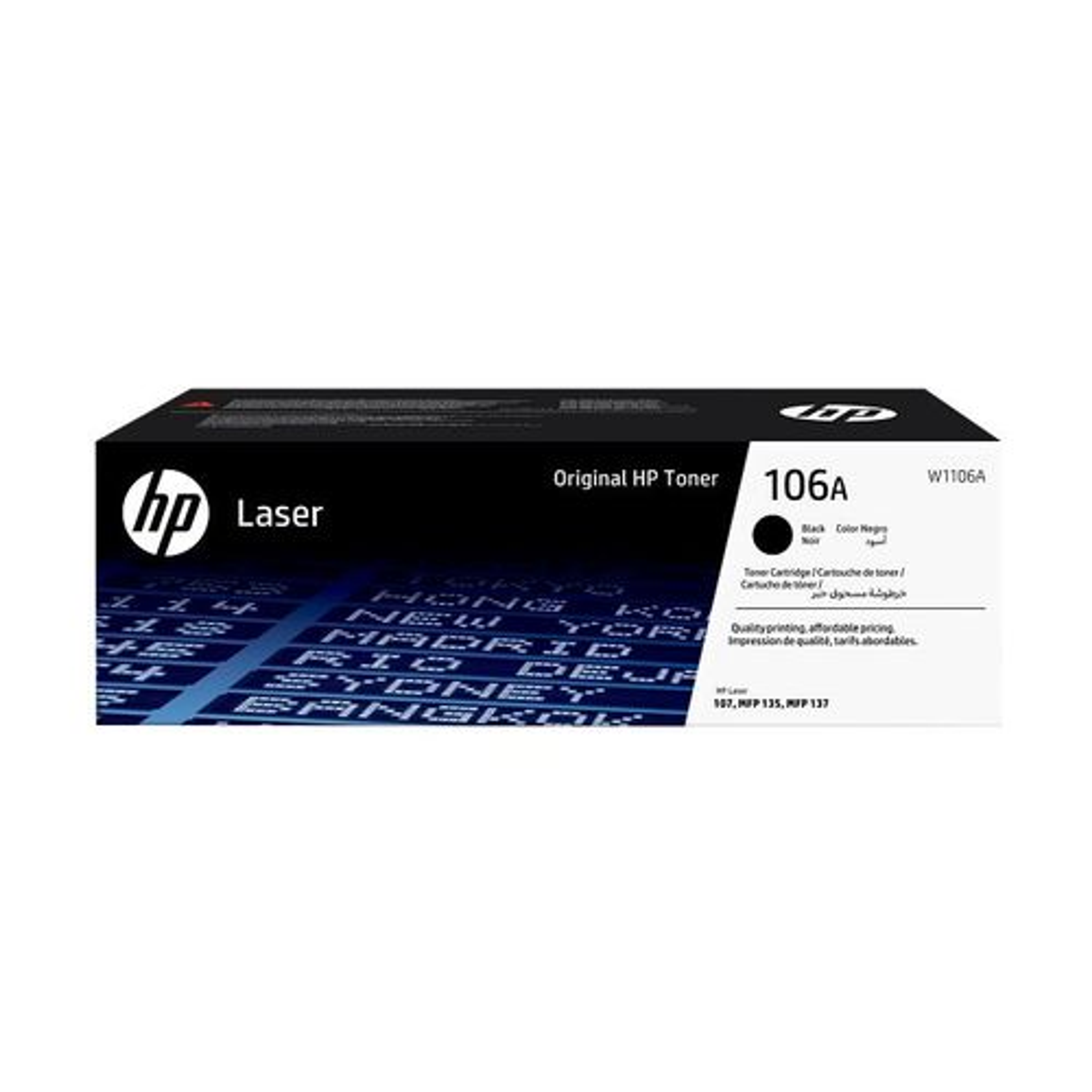 HP 106A – Black – original – toner cartridge