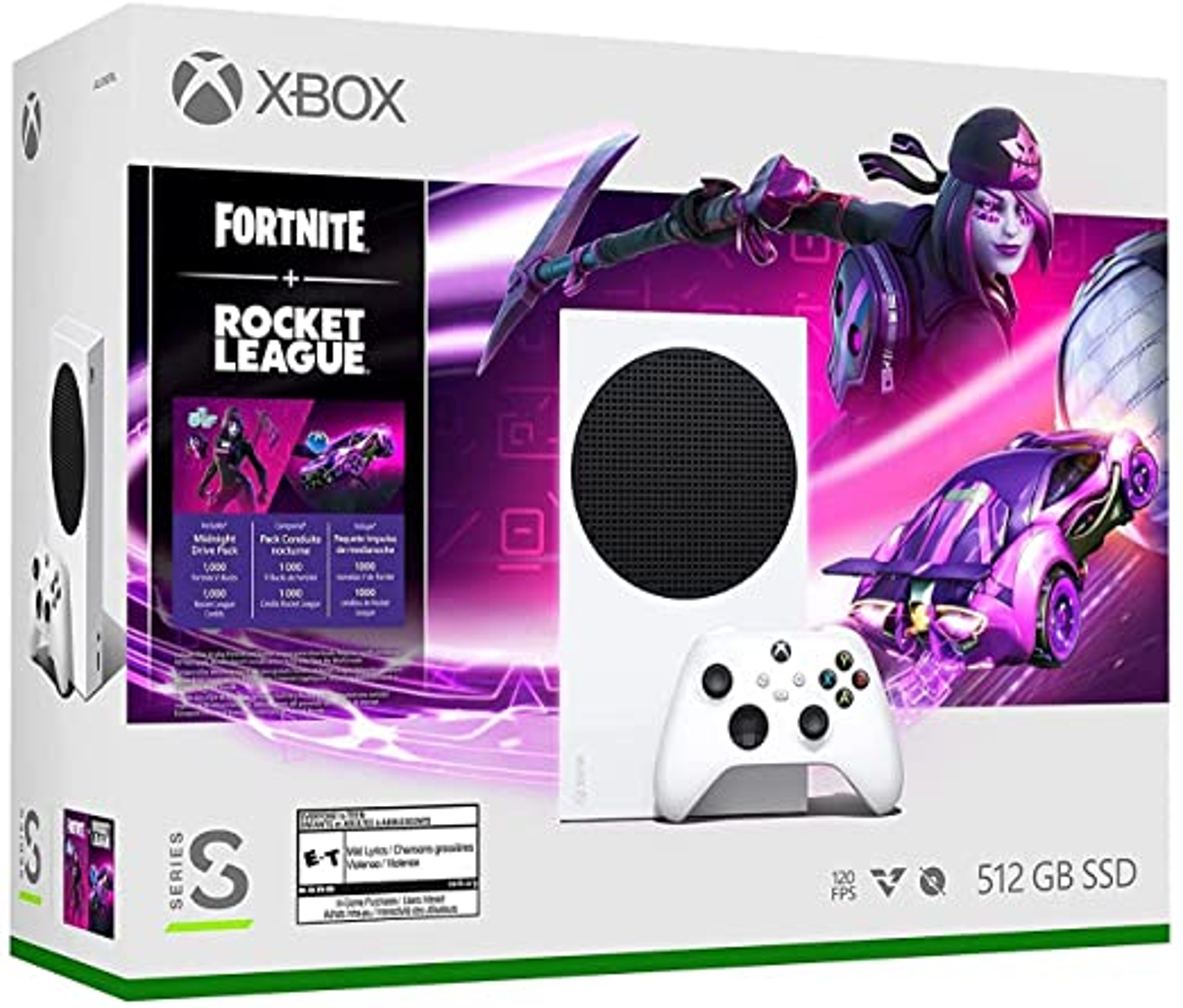 Xbox Series S 2TB SSD Fortnite & Rocket League Bundle