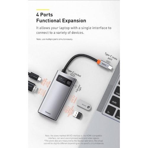 Baseus 4-In-1 Multifunctional Hub