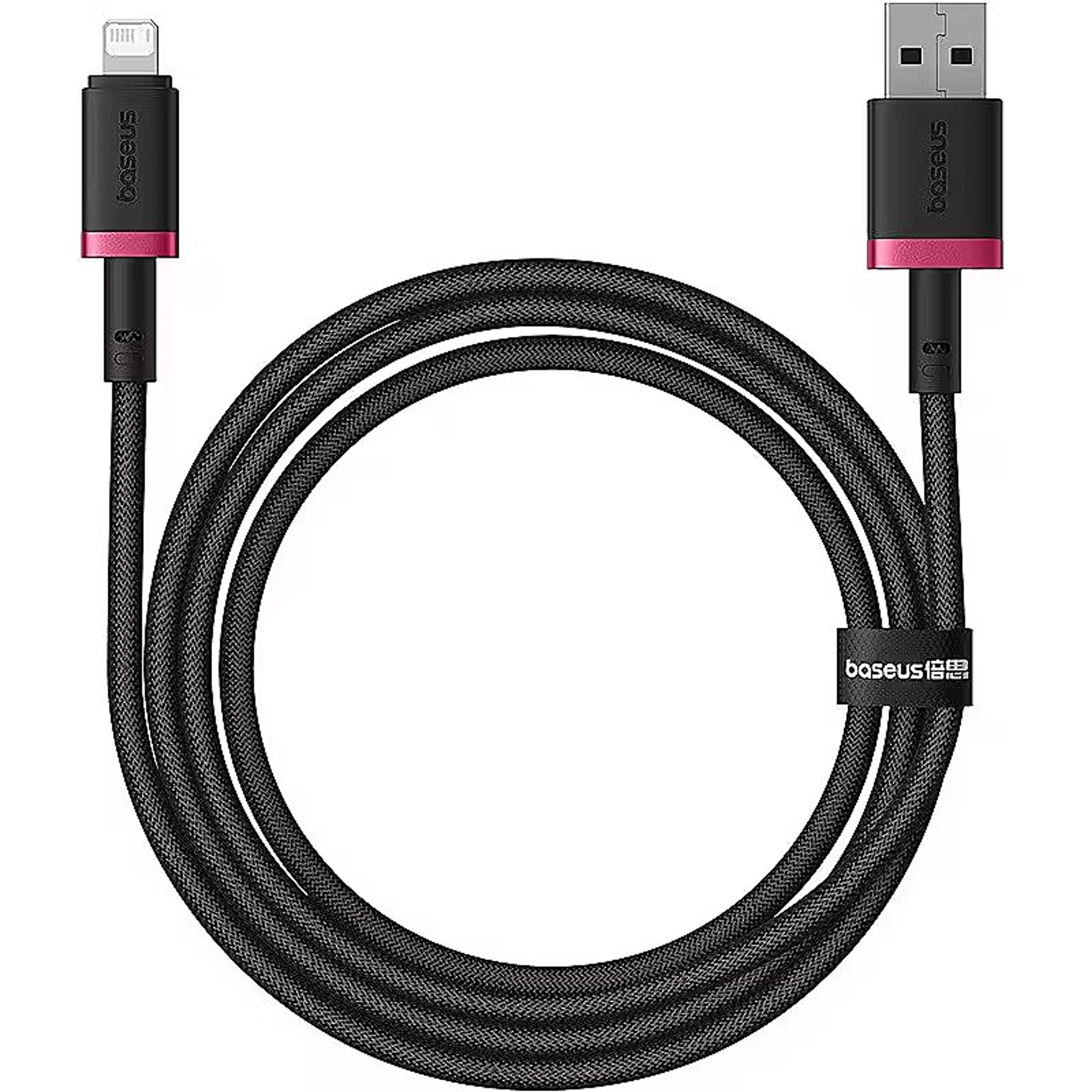 Baseus Dura Series Fast Charging Cable USB to iP 2.4A 1m – Gold+Black