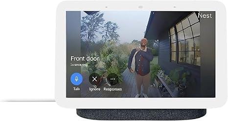 Google Nest Hub 2nd Gen | color Available" White & Charcoal