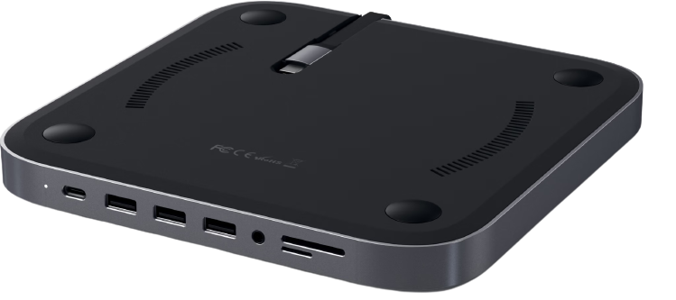 Satechi Aluminum Stand Hub For Mac Mini