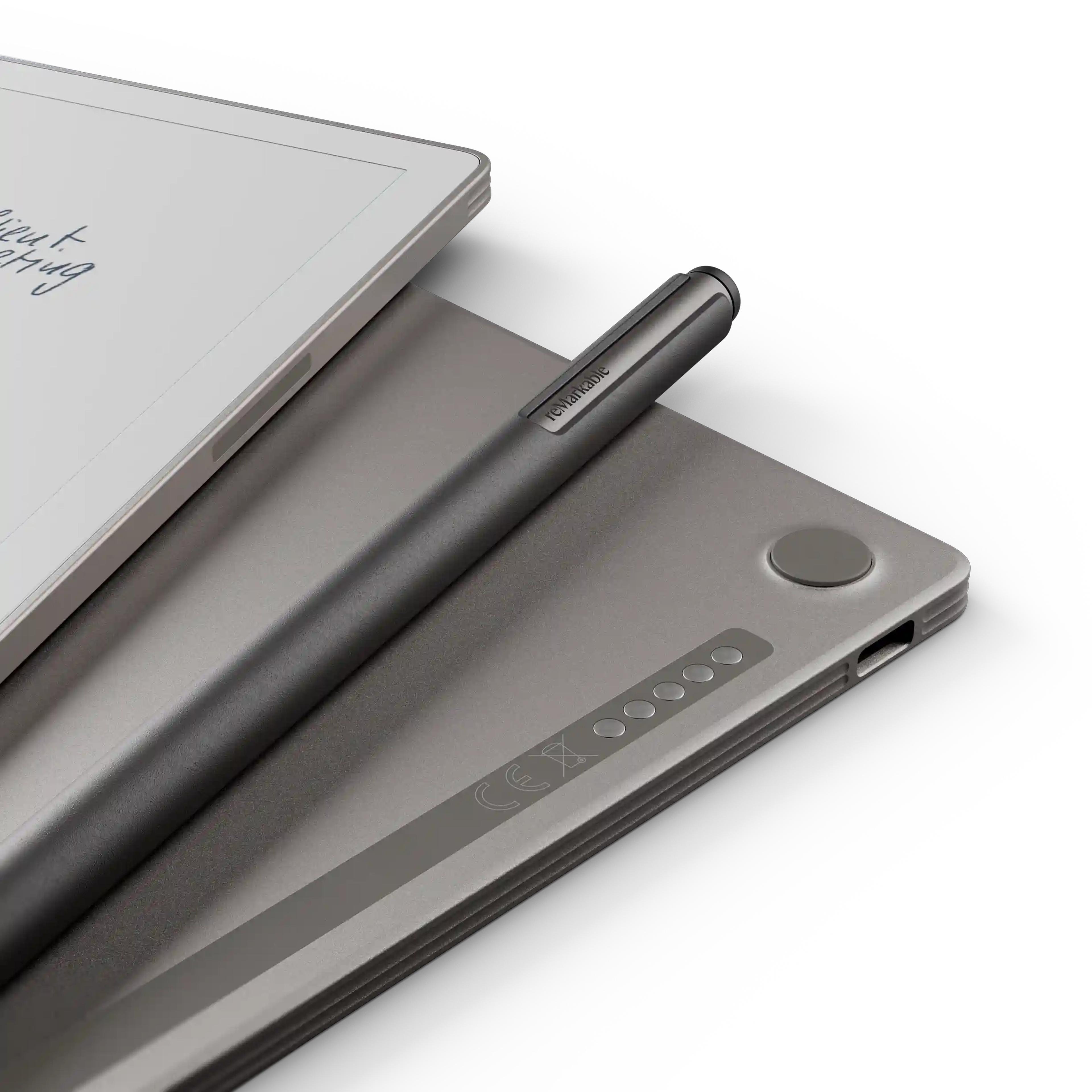 reMarkable Paper Pro + Marker Plus – 11.8-inch Color Paper Tablet – 64GB – Black Marker Plus