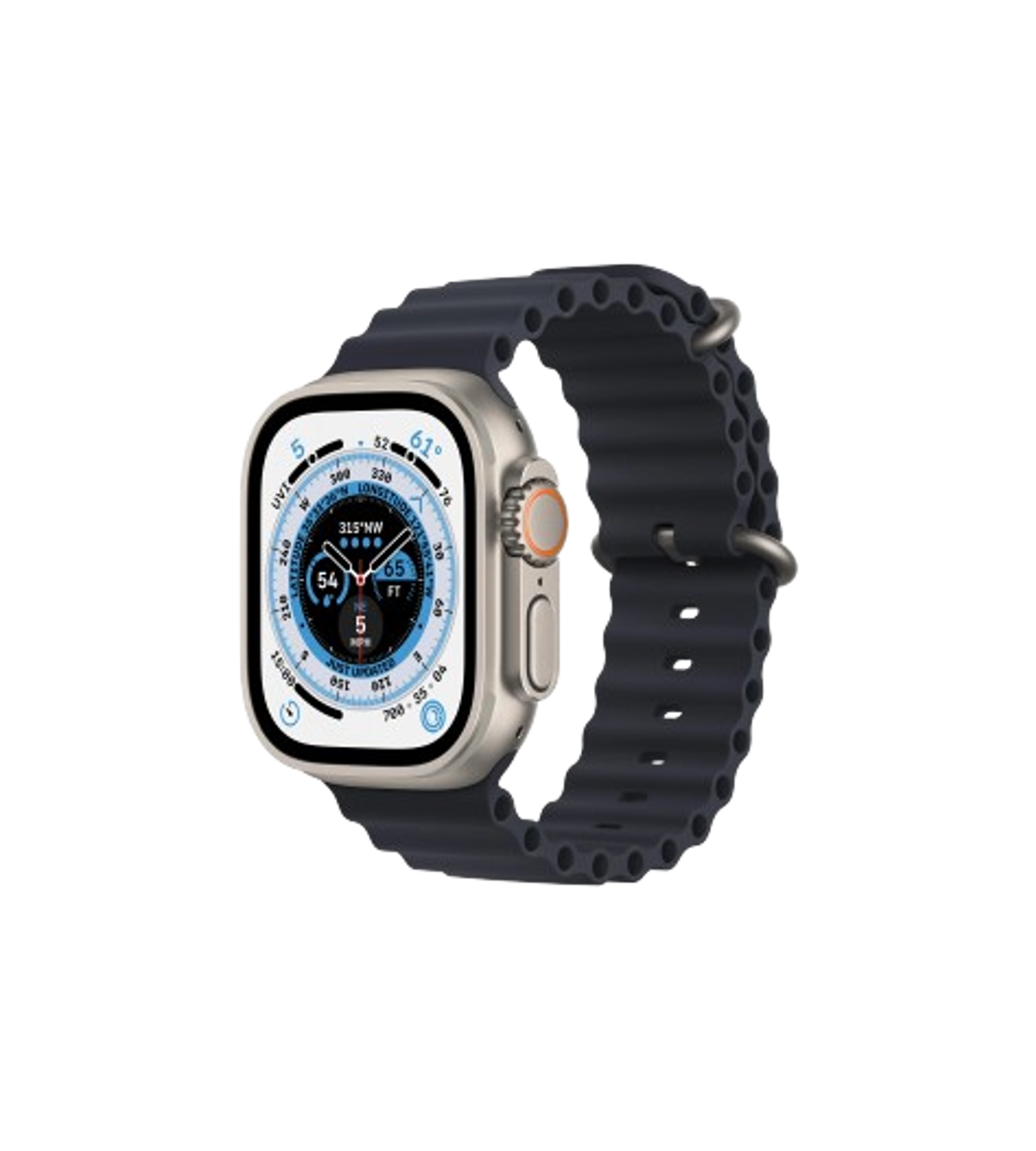 2024 Apple Watch Ultra 49mm Smartwatch – Black Ocean Band
