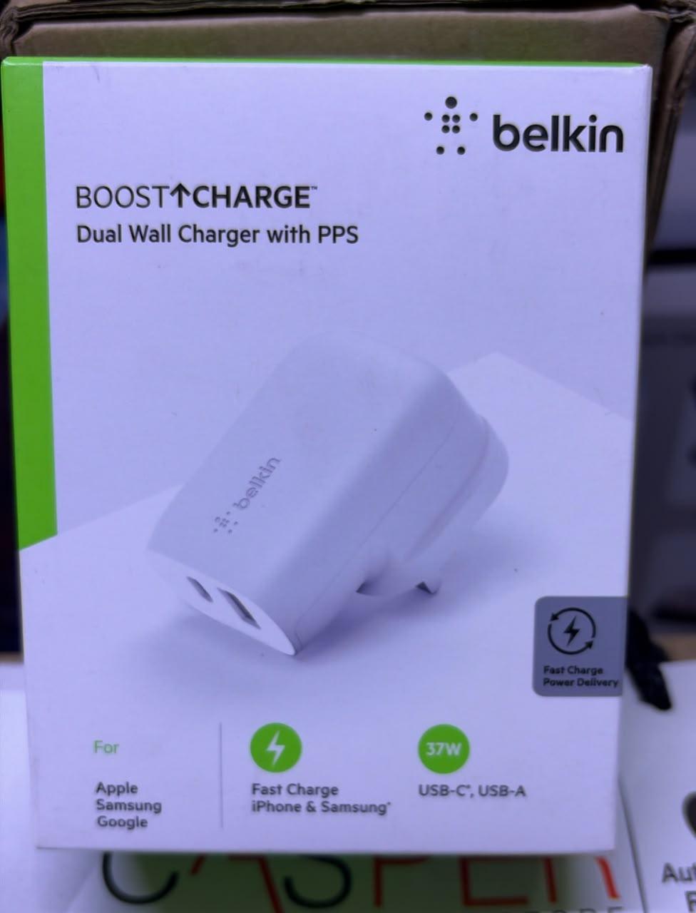 BoostCharge Dual Wall Charger with PPS 37W
