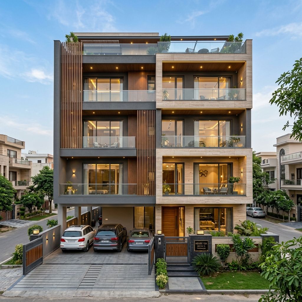 4 BHK Luxury Independent Builder Floor