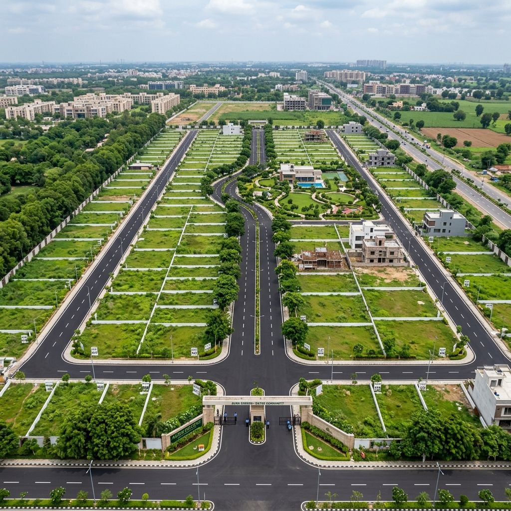 Premium Gated Township Plot in BPTP Parklands
