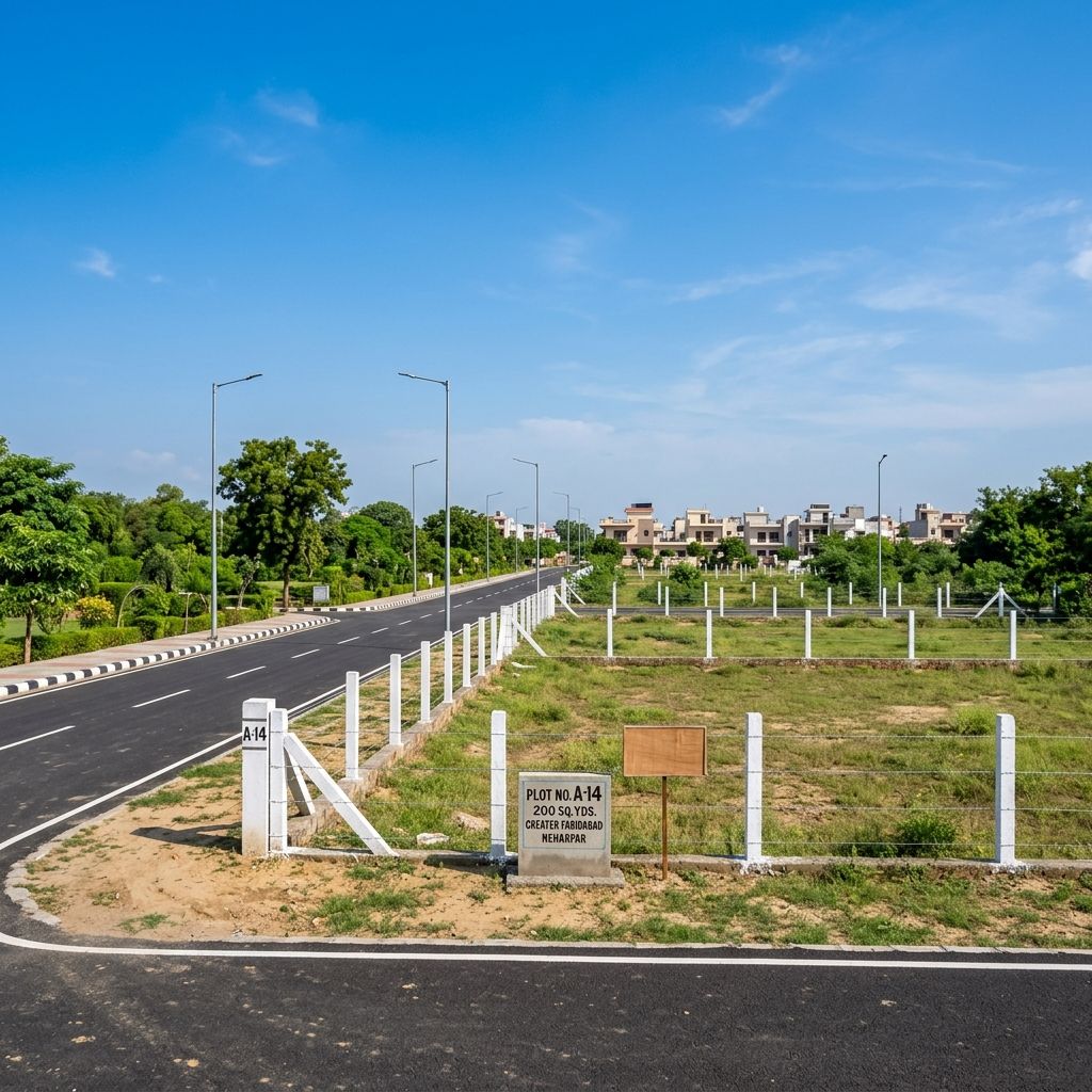 HSVP Plot Near Metro Station Sector 7