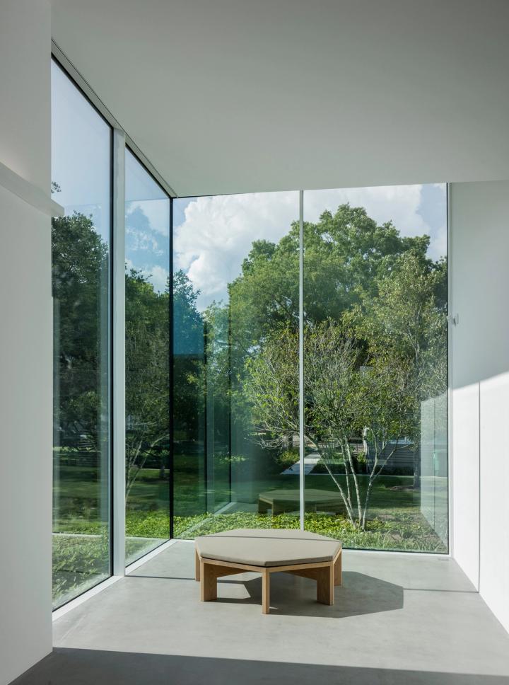 Menil Drawing Institute, Alcove looking North