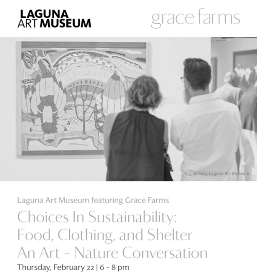 Sharon Johnston to join discussion with Grace Farms at Laguna Art Museum