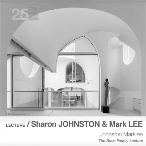 Johnston Marklee to present for the Dallas Architecture Forum