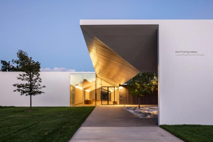Menil Drawing Institute, Main Entrance