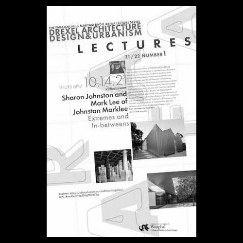 Johnston Marklee to present "Extremes and In-betweens" at Drexel Westphal
